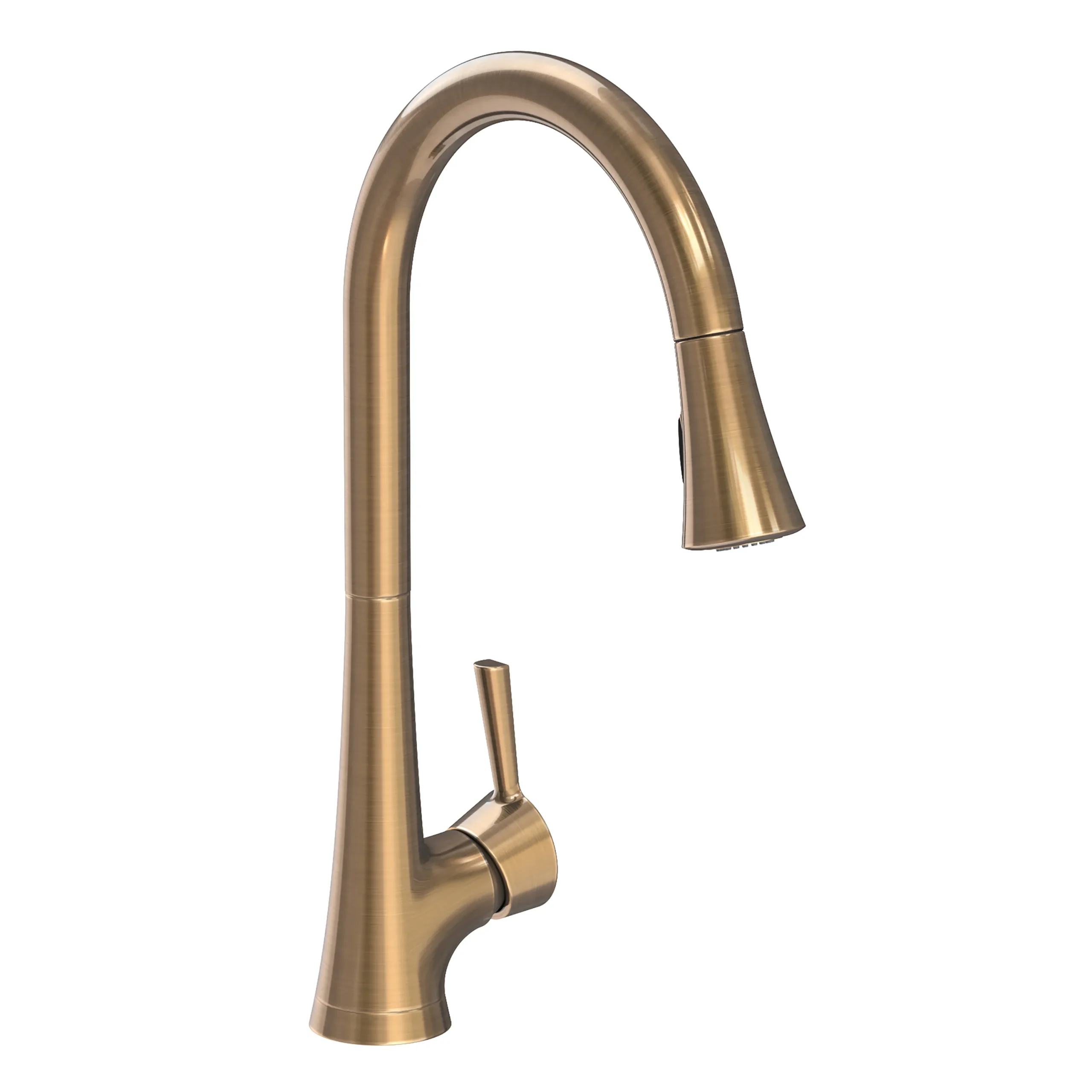 Vespera - Pull-Down Kitchen Faucet - Antique Brass - 2500-5123 | Newport Brass