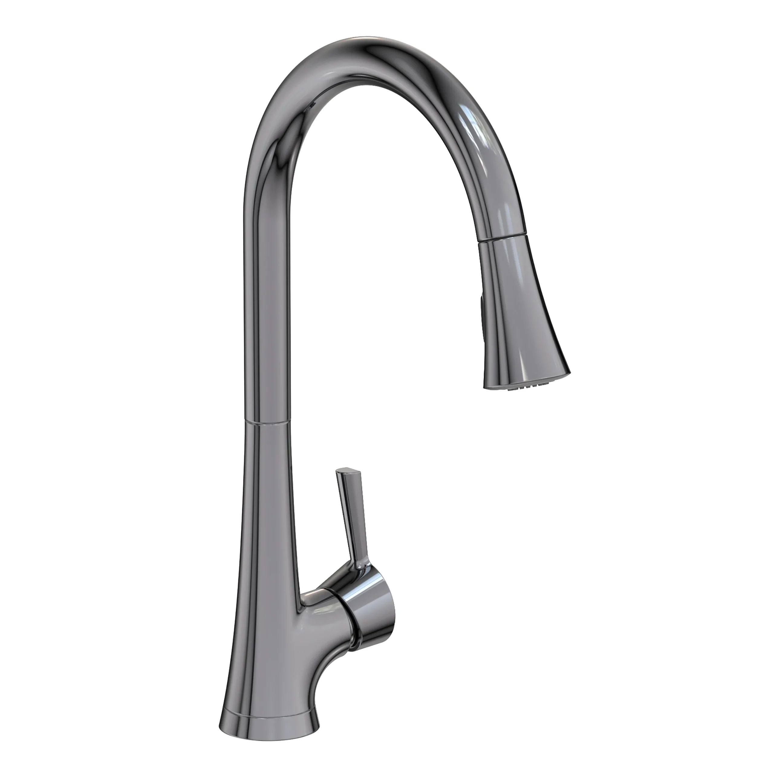 Vespera - Pull-Down Kitchen Faucet - Midnight Chrome - 2500-5123 | Newport Brass