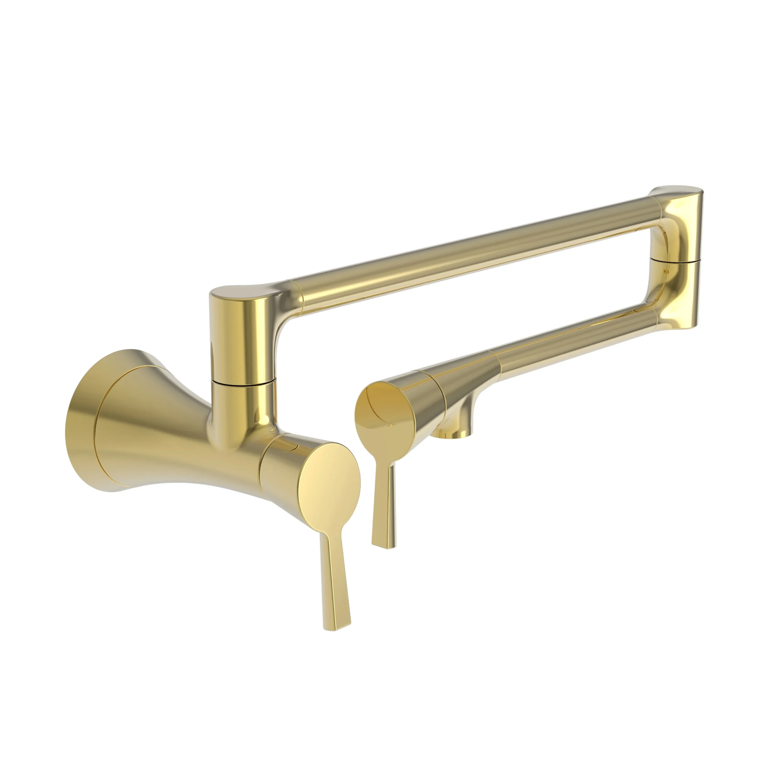 Vespera - Pot Filler - Wall Mount - Polished Gold - PVD - 2500-5503 | Newport Brass