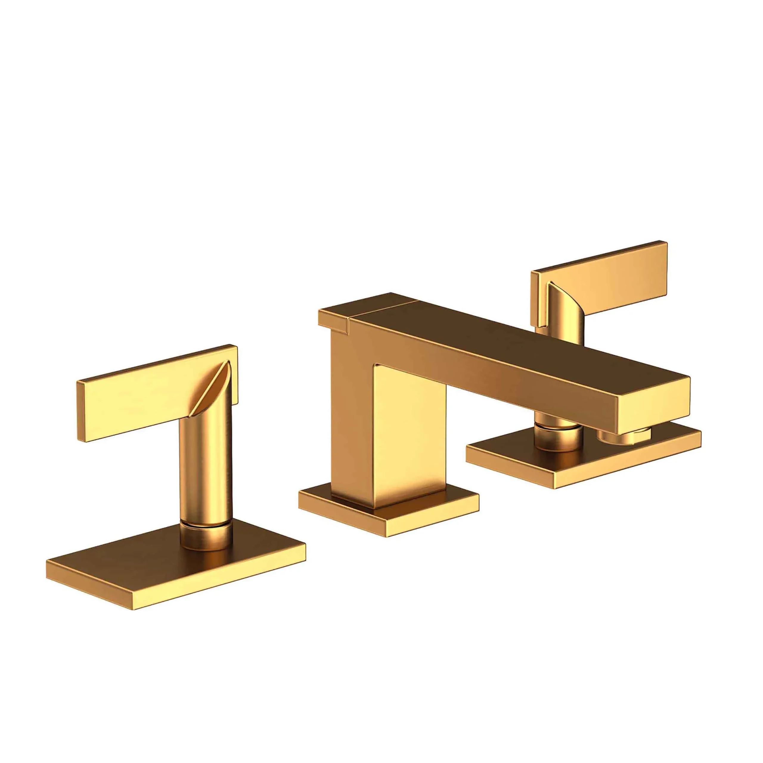 Metro - Widespread Lavatory Faucet - Satin Gold - PVD - 2540 | Newport Brass
