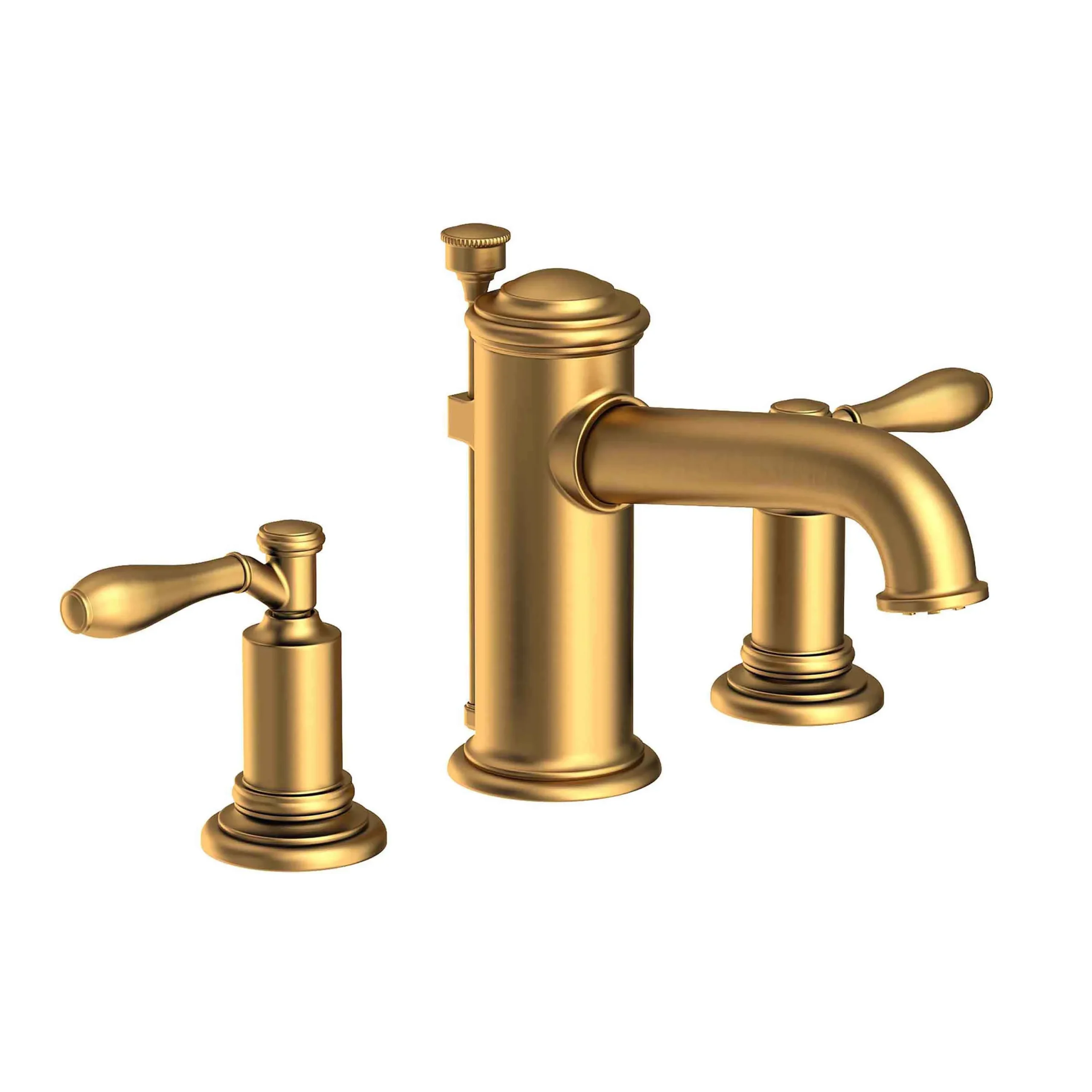 Ithaca - Widespread Lavatory Faucet - Satin Bronze - PVD - 2550 | Newport Brass