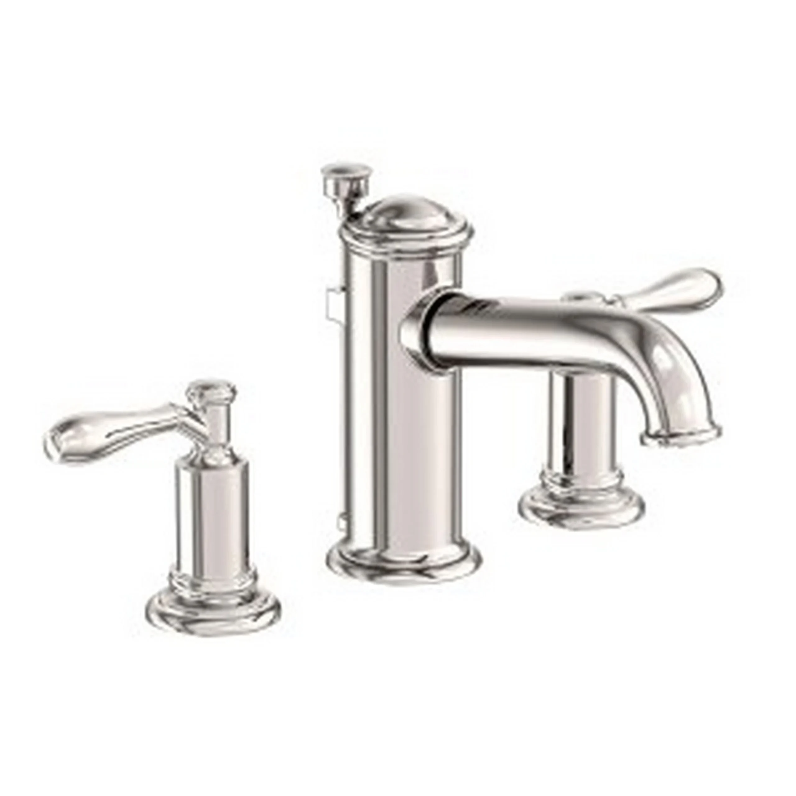 Ithaca - Widespread Lavatory Faucet - Polished Nickel - PVD - 2550 | Newport Brass