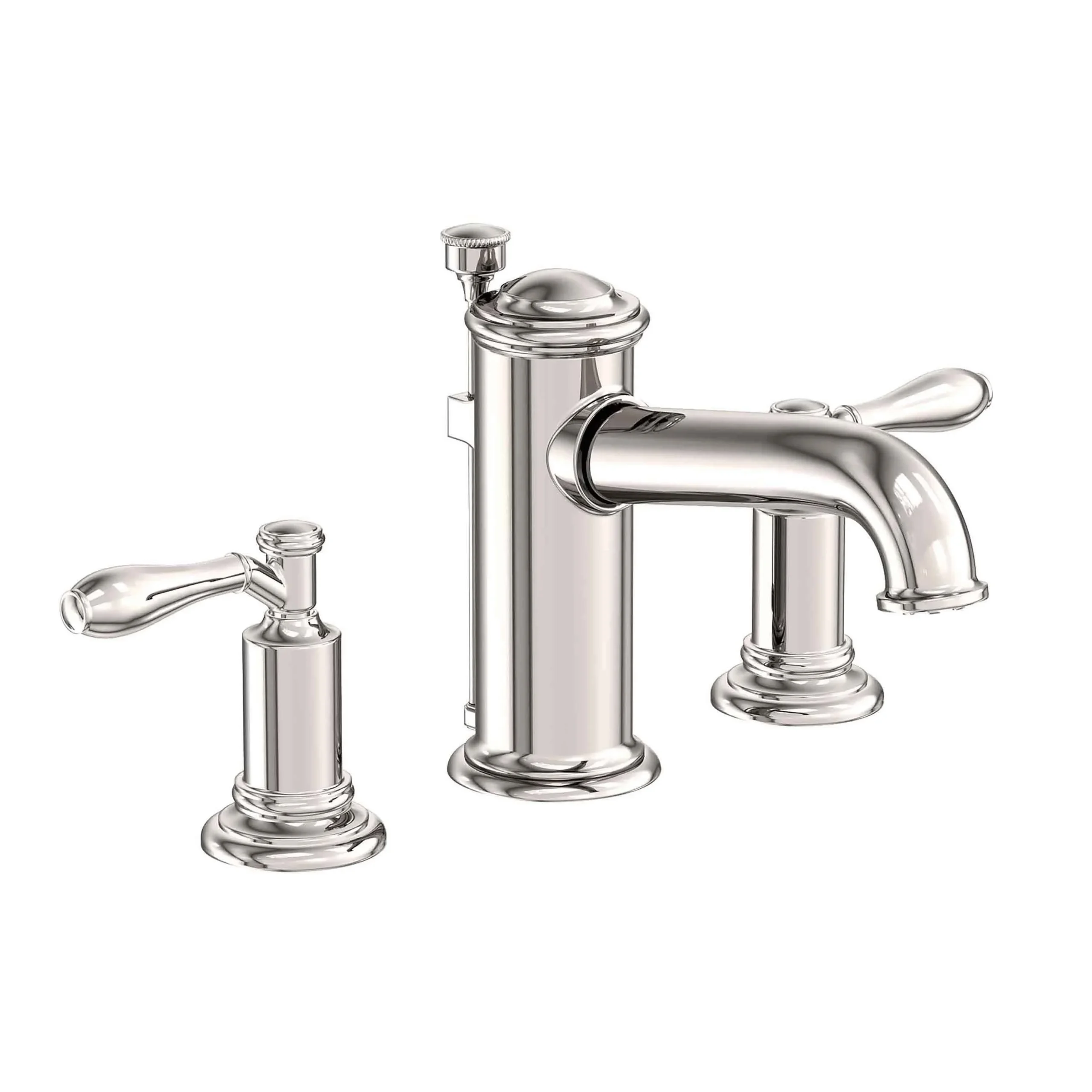 Ithaca - Widespread Lavatory Faucet - Polished Nickel - Natural - 2550 | Newport Brass