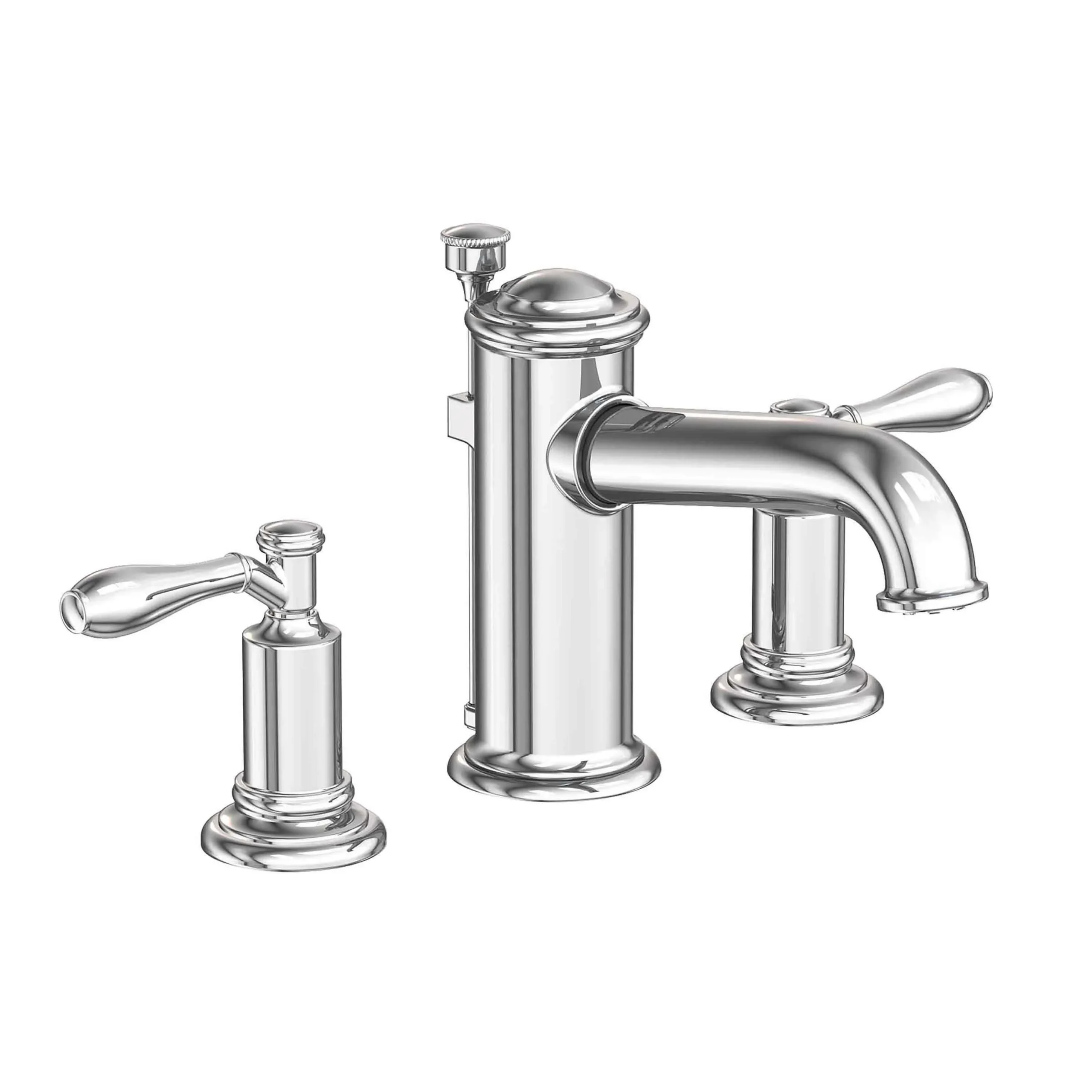 Ithaca - Widespread Lavatory Faucet - Polished Chrome- 2550 | Newport Brass