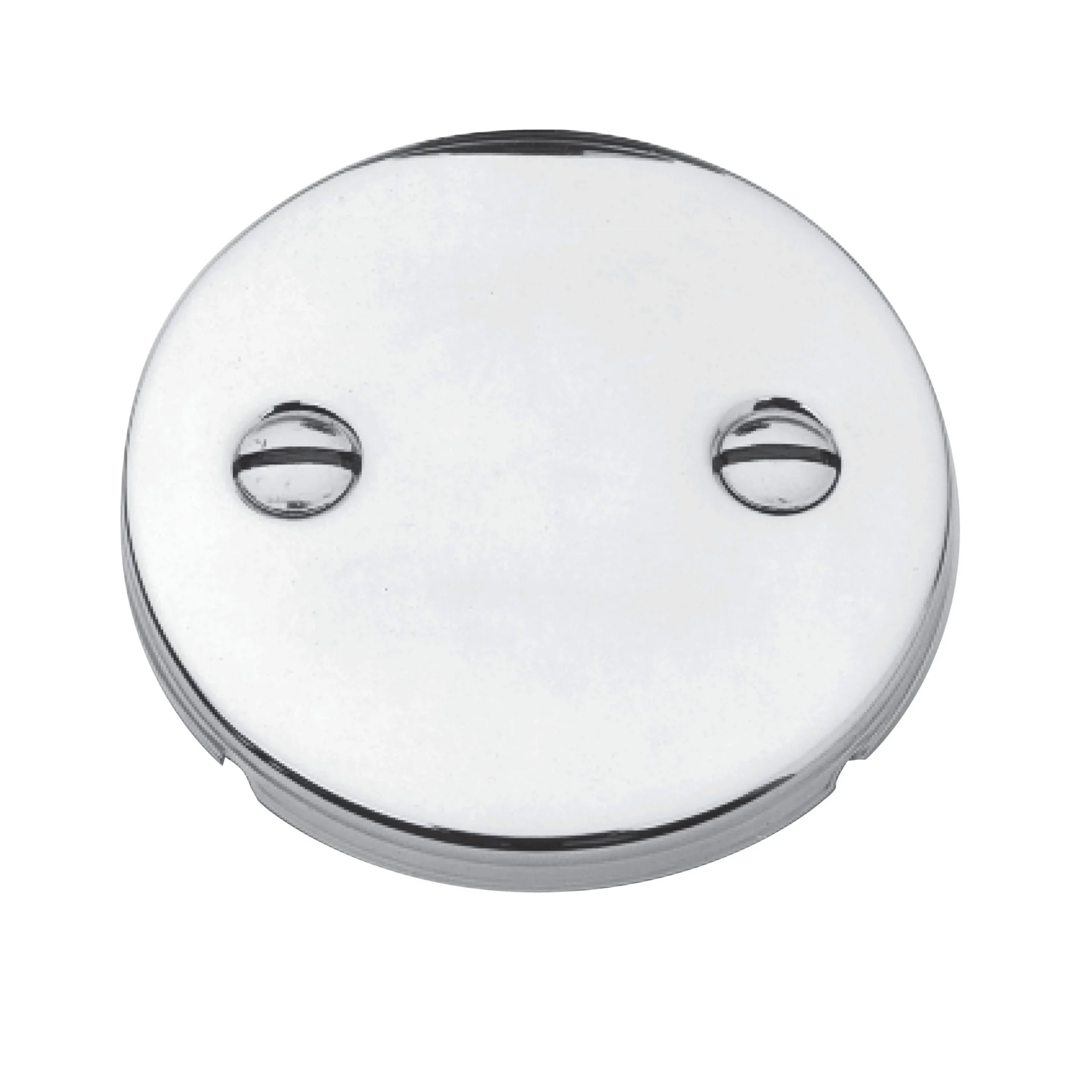 Brasstech - Waste & Overflow Faceplate - Polished Chrome- 266 | Newport Brass
