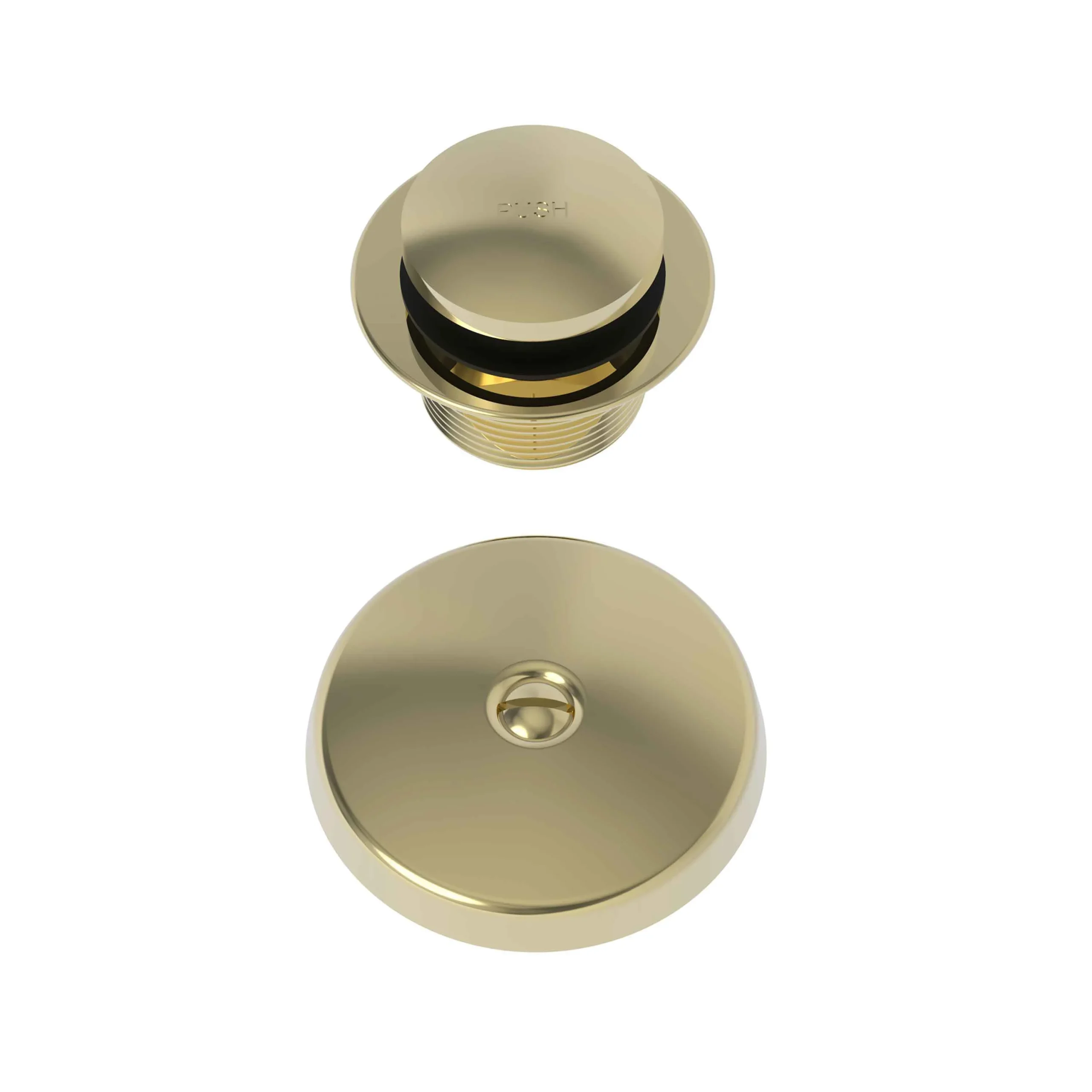 Brasstech - Tub Drain Kit - French Gold - PVD - 273 | Newport Brass