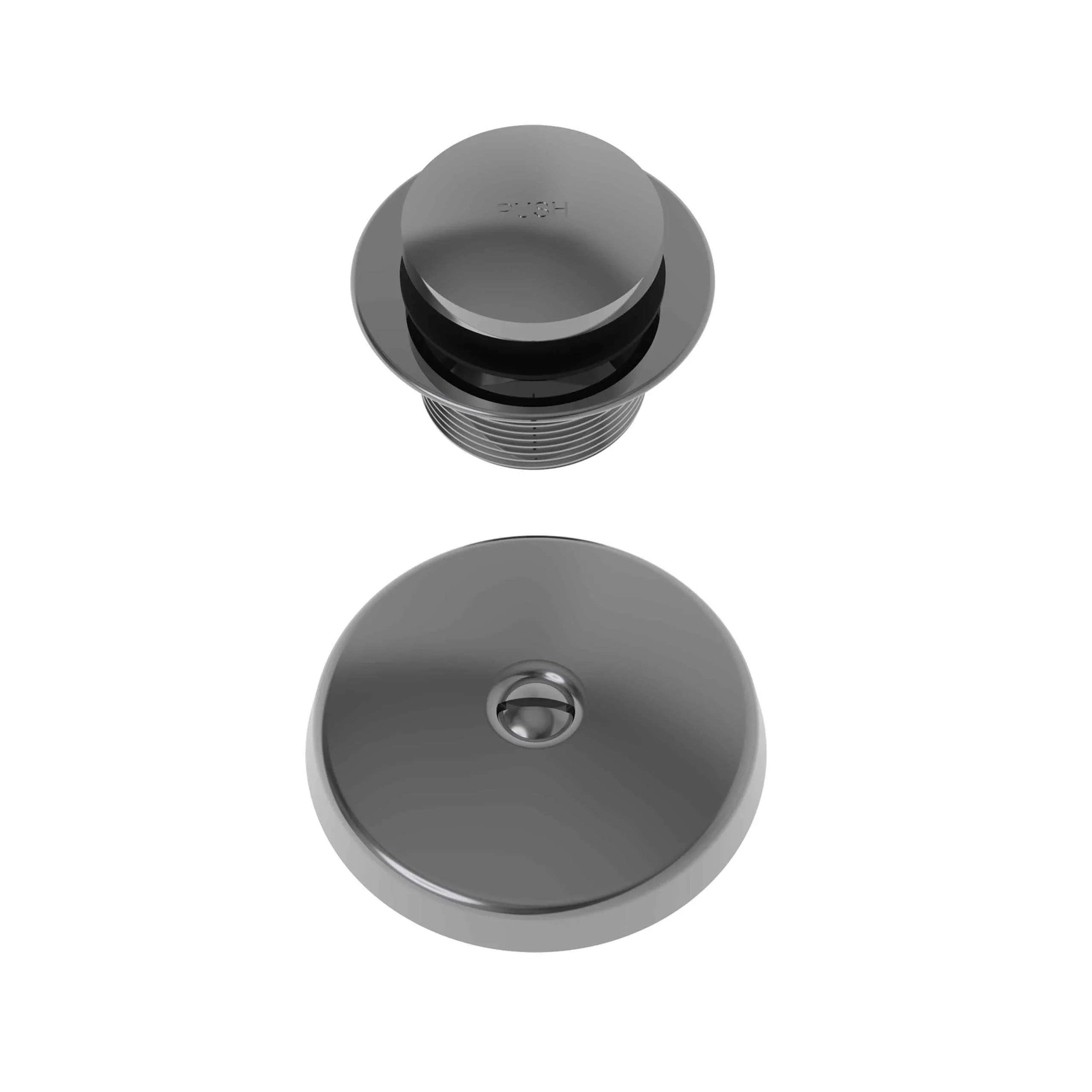 Brasstech - Tub Drain Kit - Midnight Chrome - 273 | Newport Brass