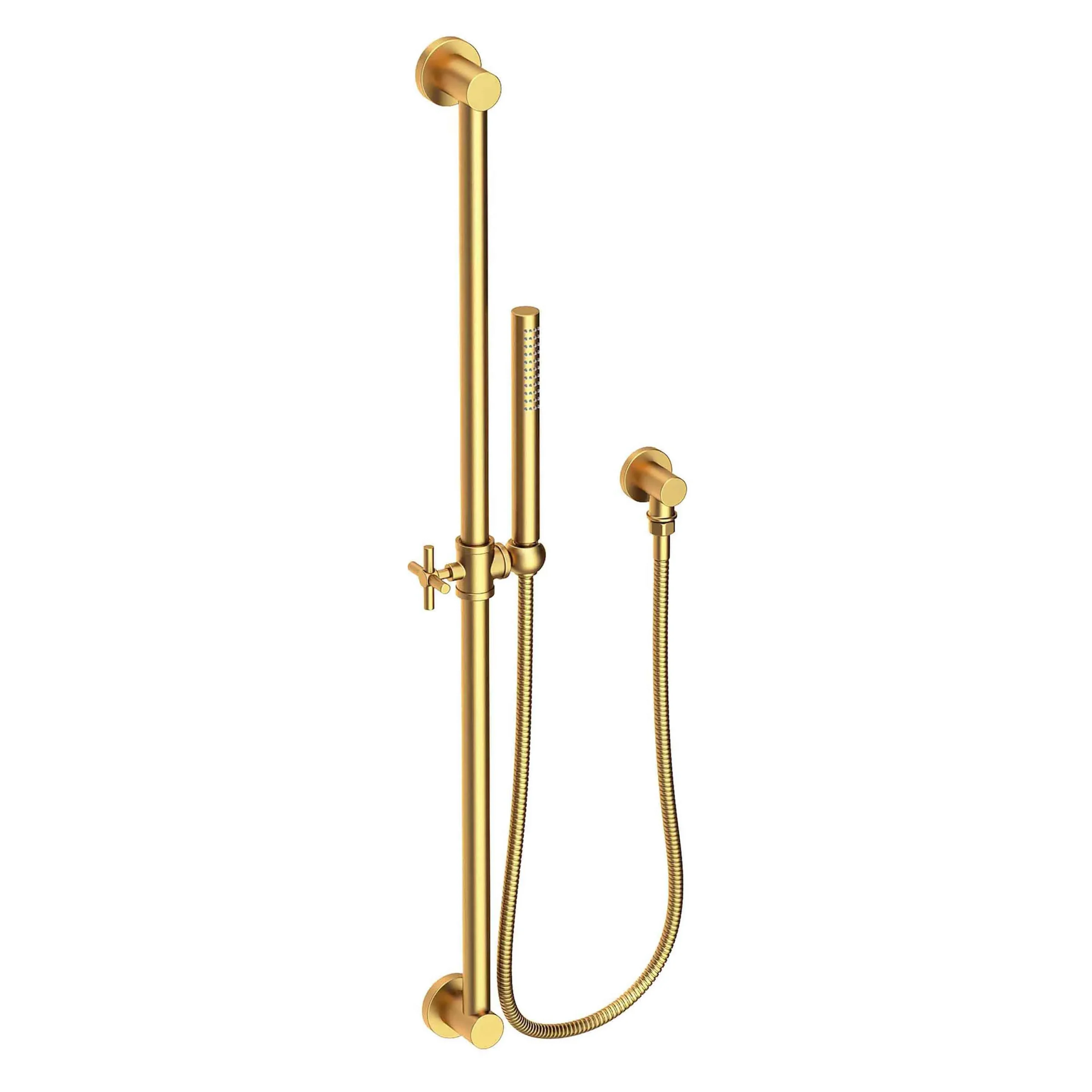 Tub & Shower - Slide Bar with Single Function Hand Shower Set - Satin Bronze - PVD - 280S | Newport Brass