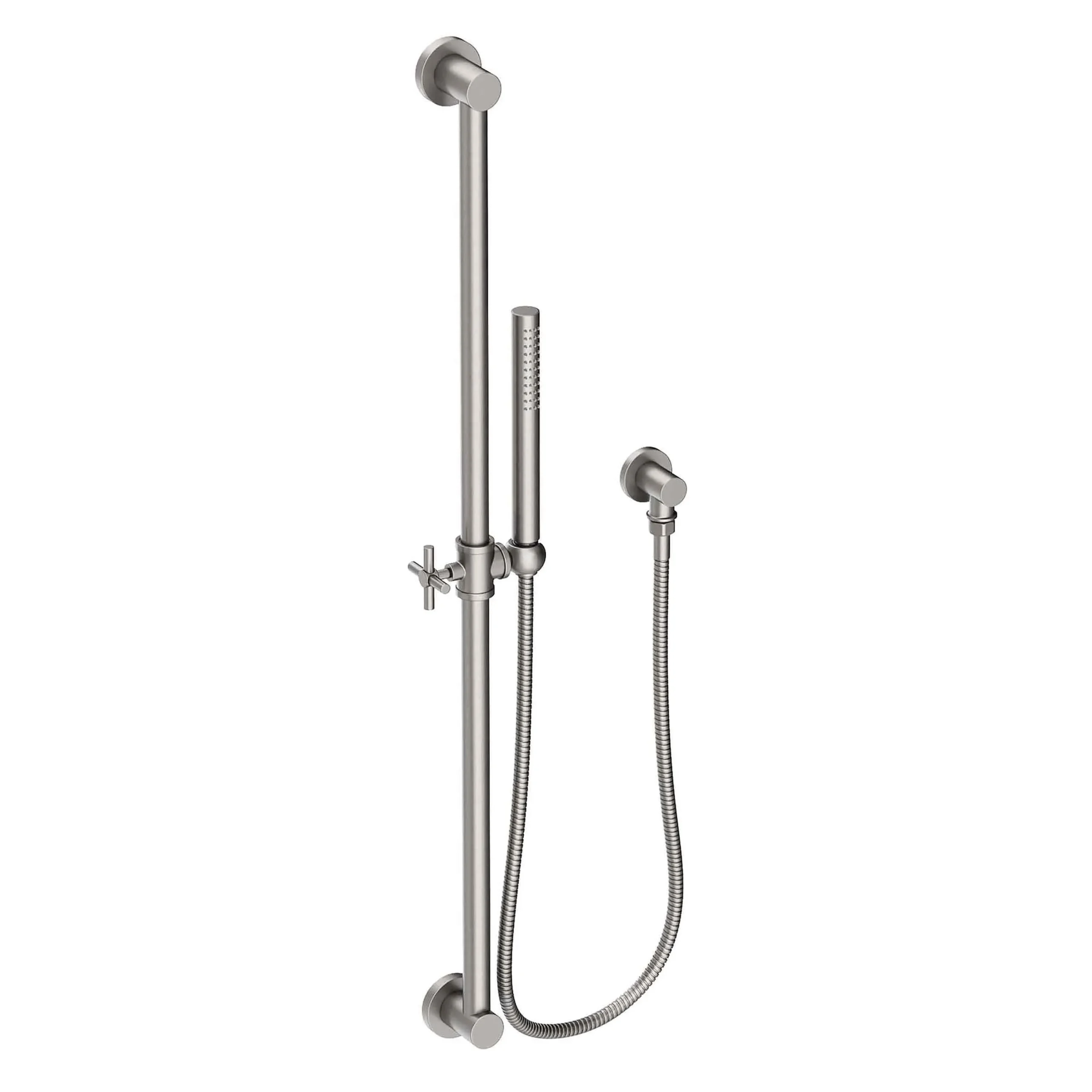 Tub & Shower - Slide Bar with Single Function Hand Shower Set - Stainless Steel - PVD - 280S | Newport Brass