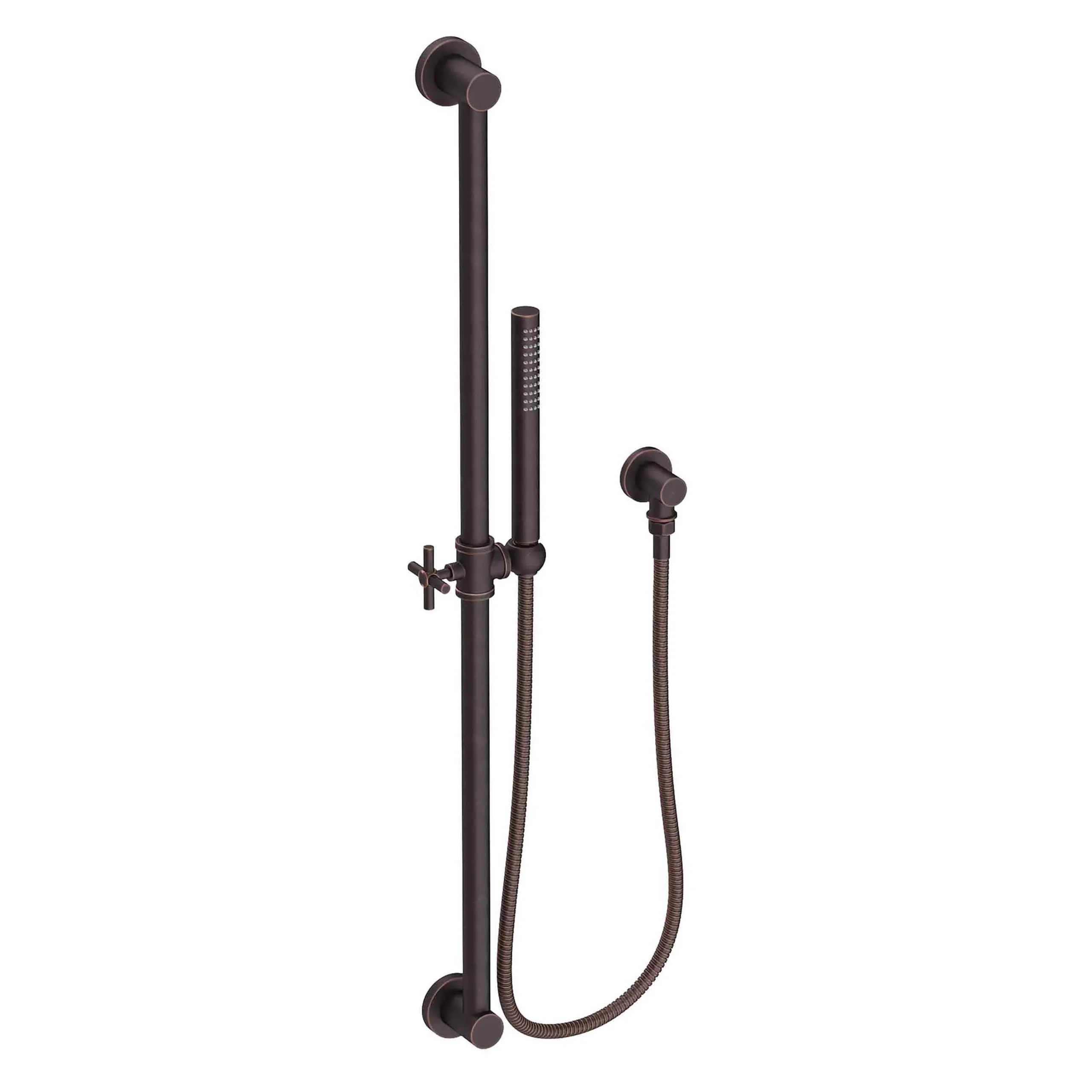 Tub & Shower - Slide Bar with Single Function Hand Shower Set - Venetian Bronze - 280S | Newport Brass