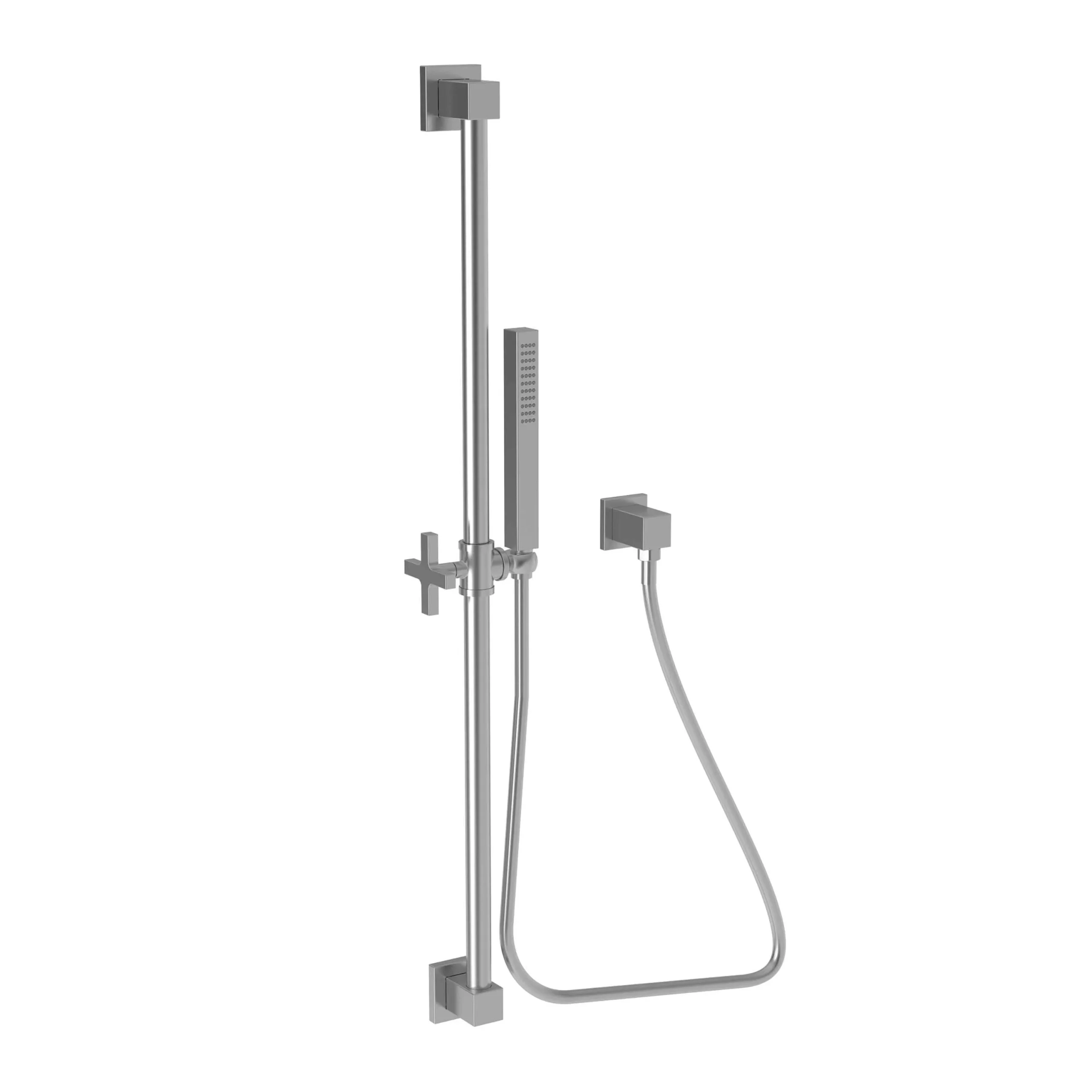 Tub & Shower - Slide Bar with Single Function Hand Shower Set - Stainless Steel - PVD - 280T | Newport Brass