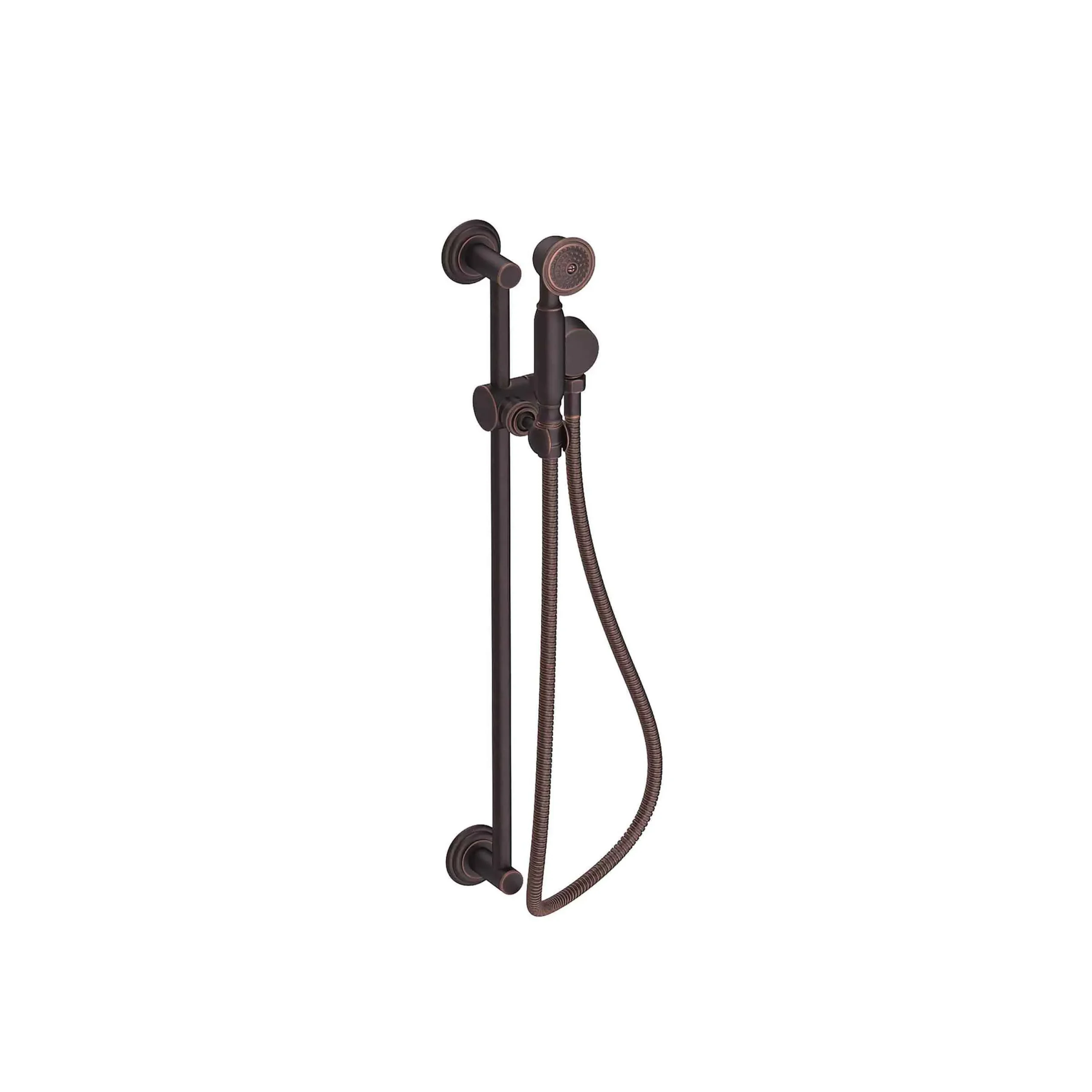 Tub & Shower - Slide Bar with Single Function Hand Shower Set - Venetian Bronze - 281D | Newport Brass