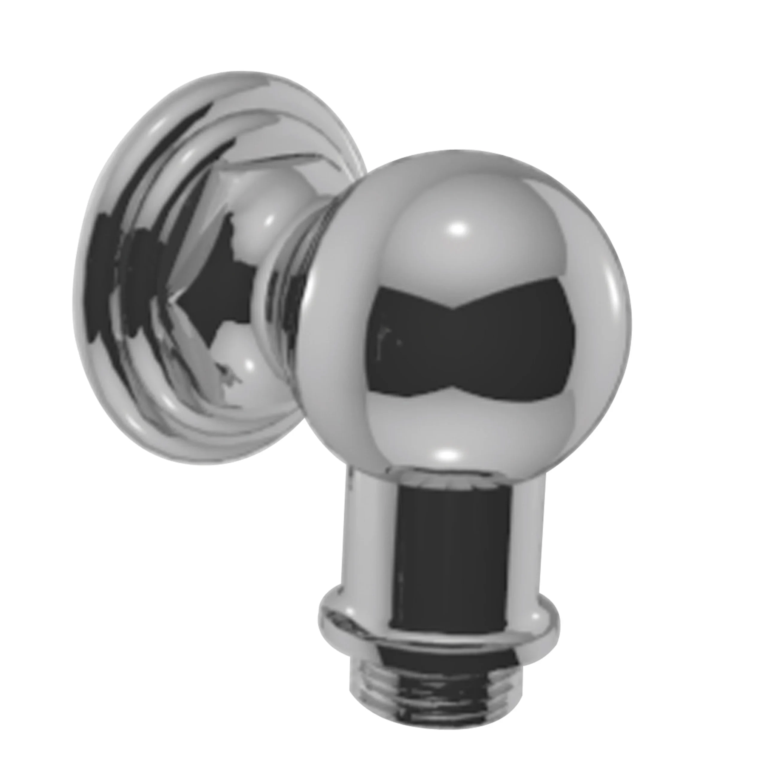Tub & Shower - Wall Supply Elbow for Hand Shower Hose - Polished Chrome- 285-1 | Newport Brass