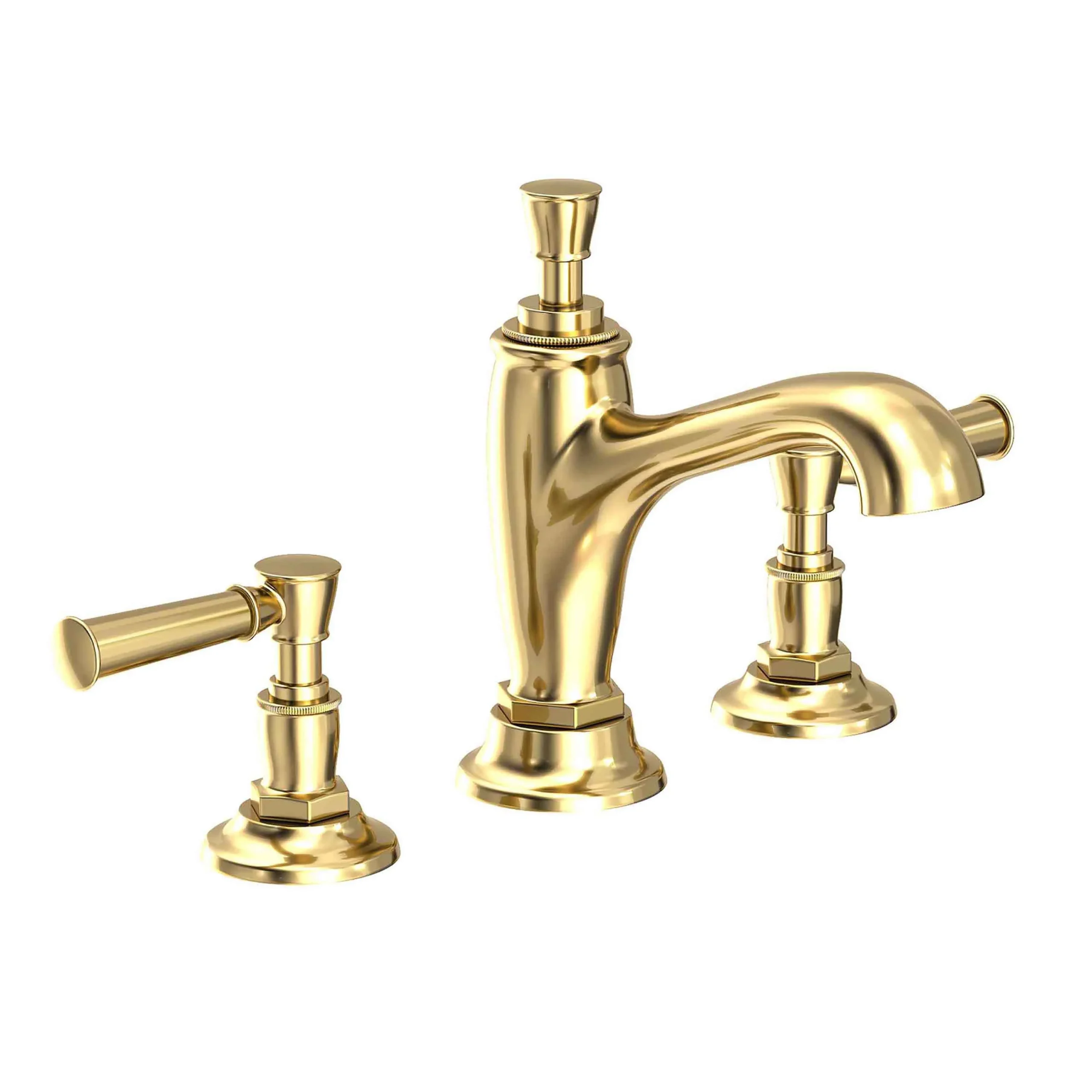 Vander - Widespread Lavatory Faucet - Forever Brass - PVD - 2910 | Newport Brass