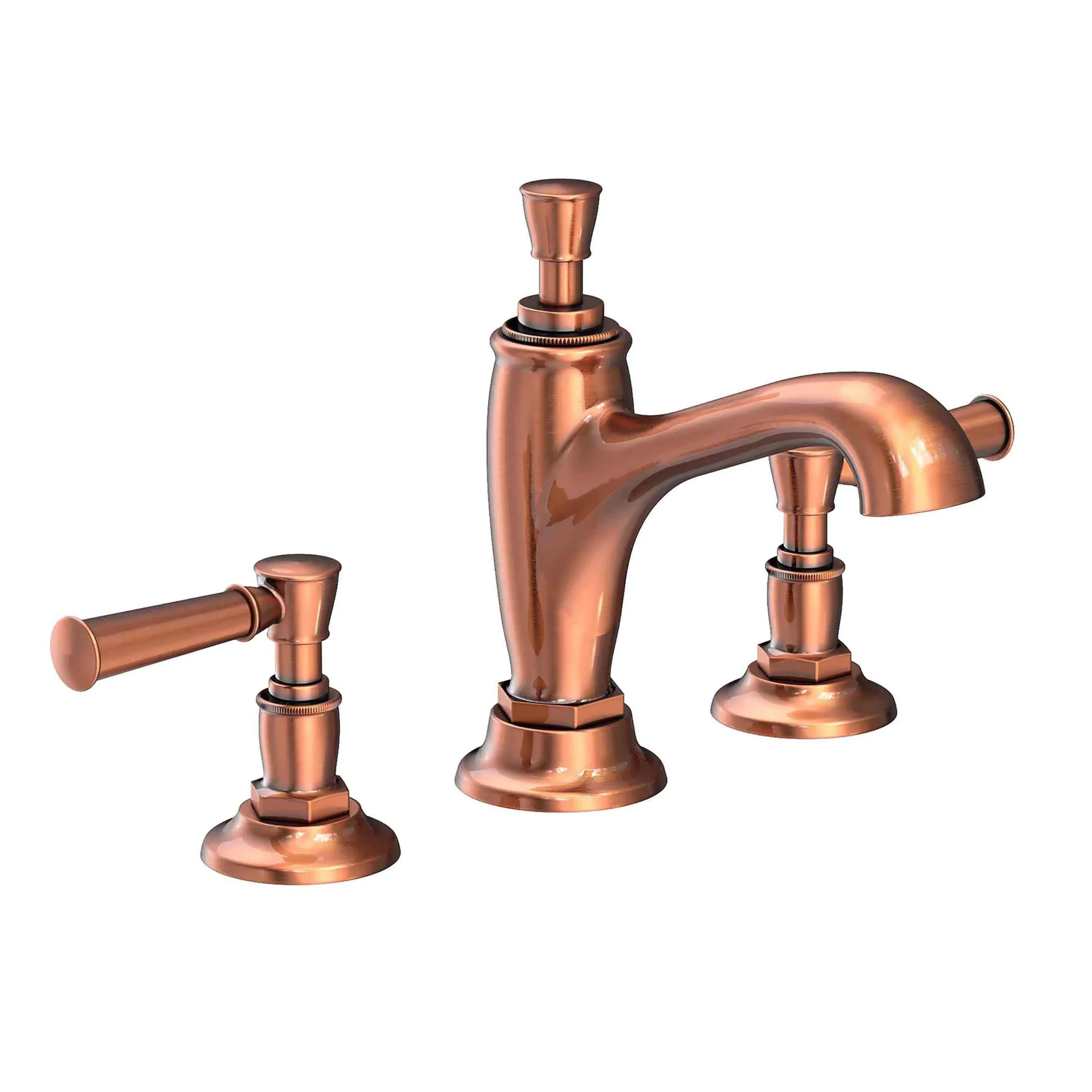 Vander - Widespread Lavatory Faucet - Antique Copper - 2910 | Newport Brass