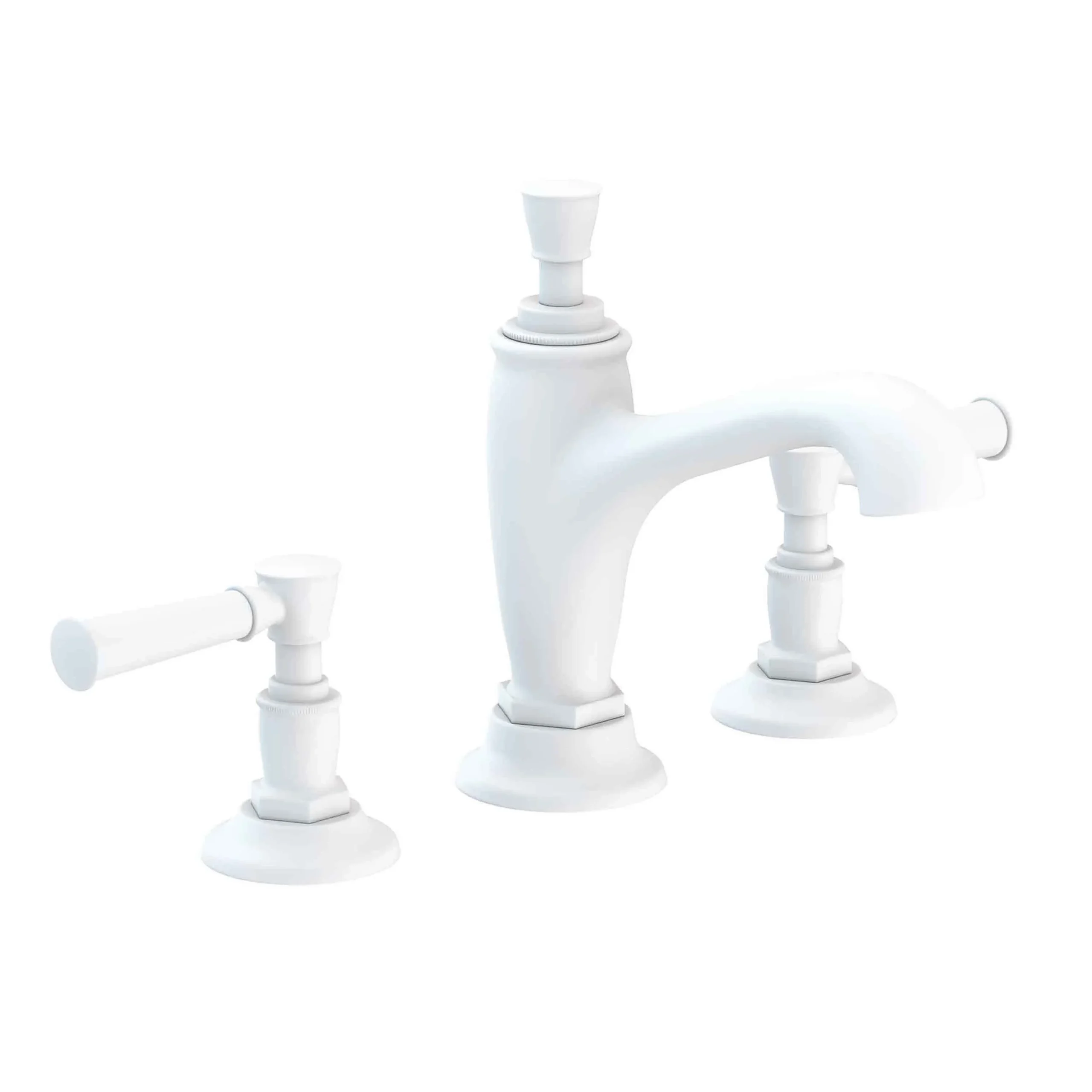 Vander - Widespread Lavatory Faucet - Matte White - 2910 | Newport Brass