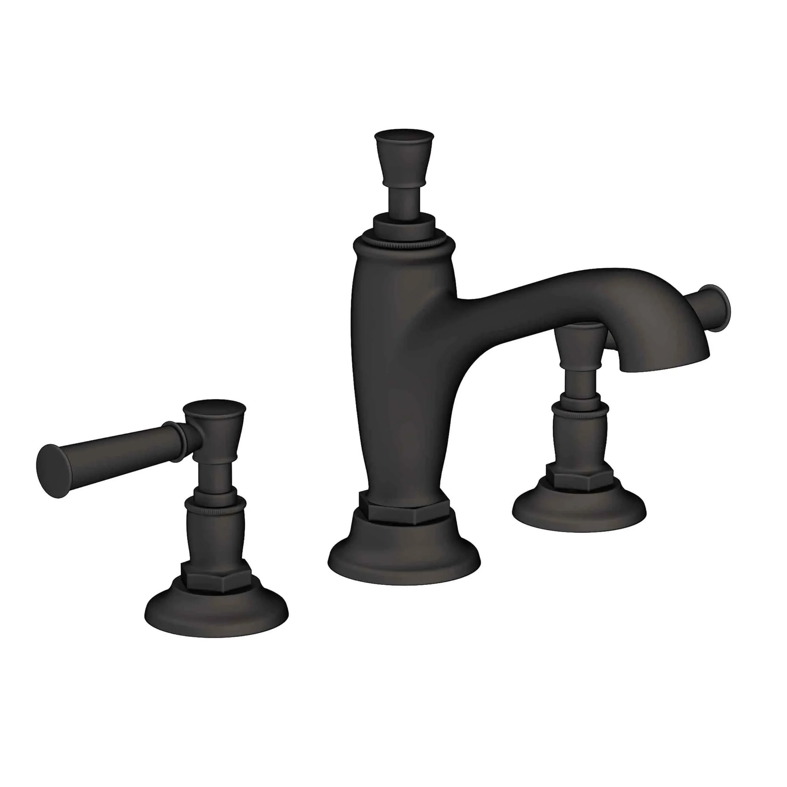Vander - Widespread Lavatory Faucet - Flat Black - 2910 | Newport Brass