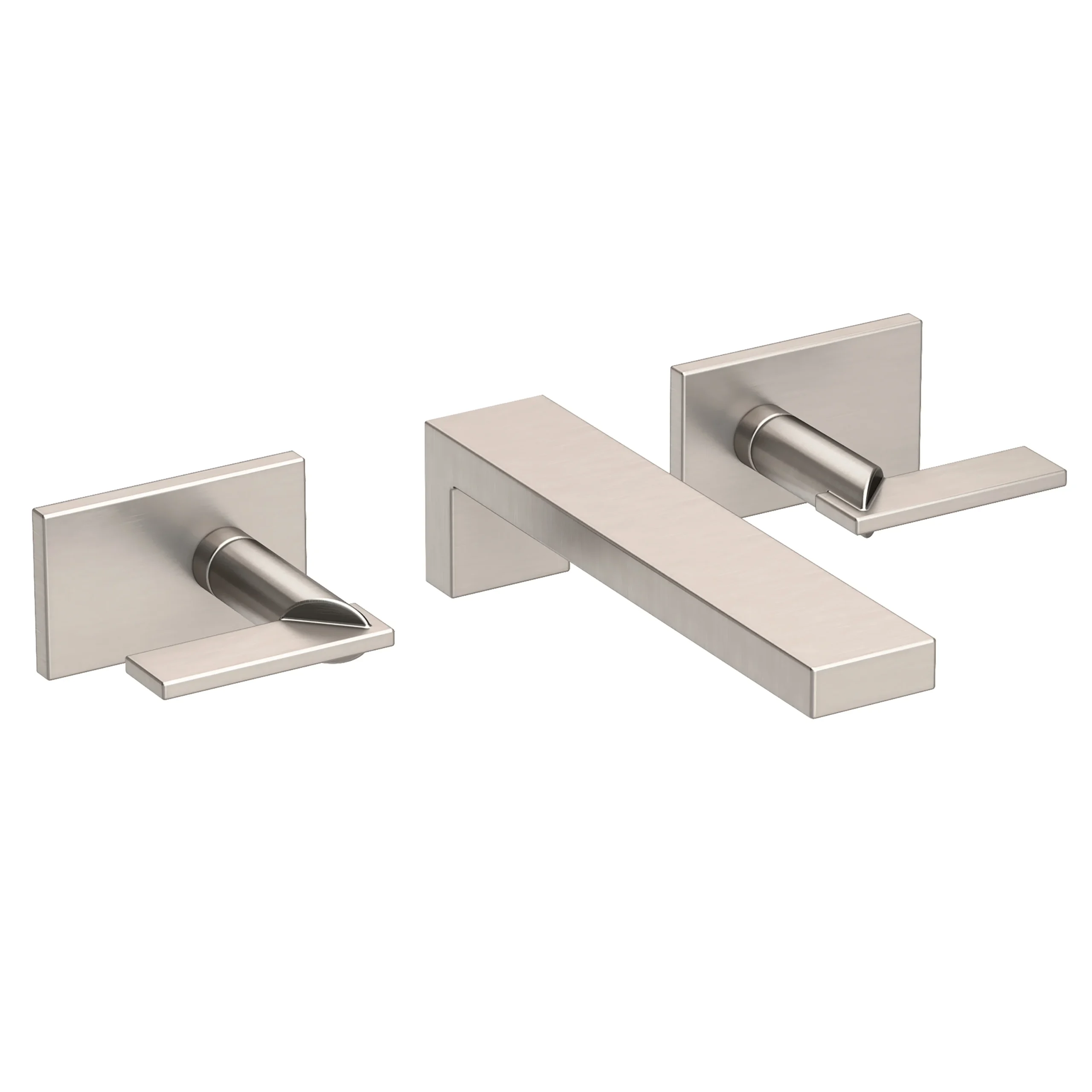Metro - Wall Mount Lavatory Faucet - Satin Nickel - PVD - 3-2541 | Newport Brass