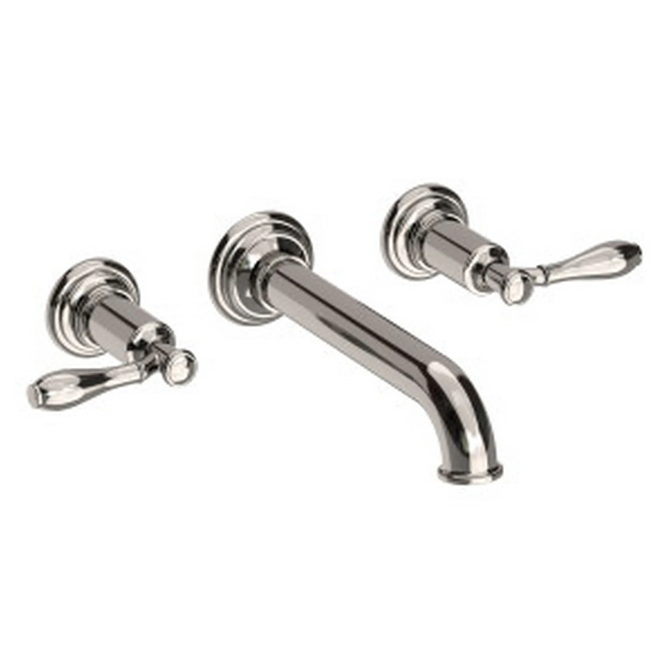 Ithaca - Wall Mount Lavatory Faucet - Polished Nickel - PVD - 3-2551 | Newport Brass