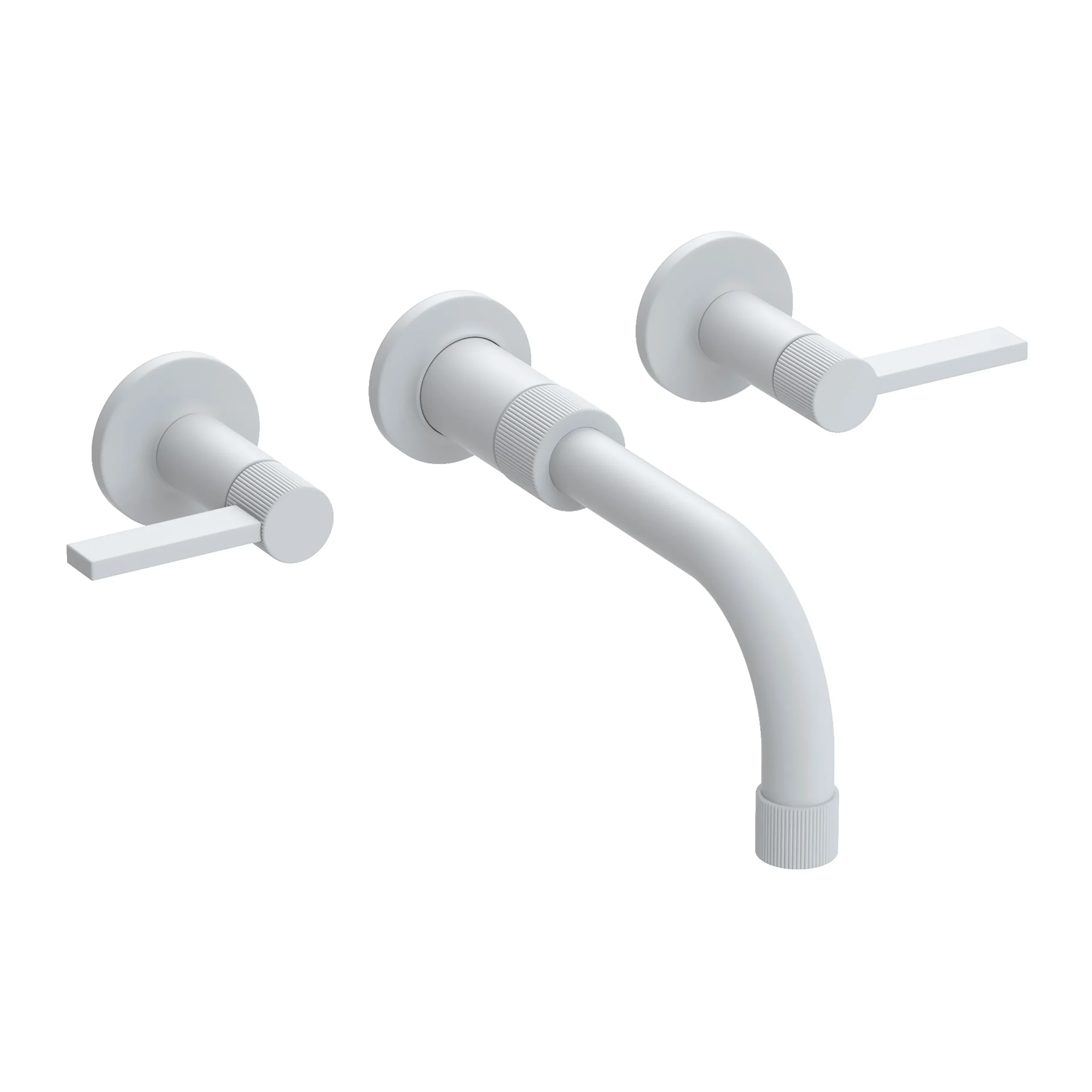 Pardees - Wall Mount Lavatory Faucet - Matte White - 3-3231 | Newport Brass