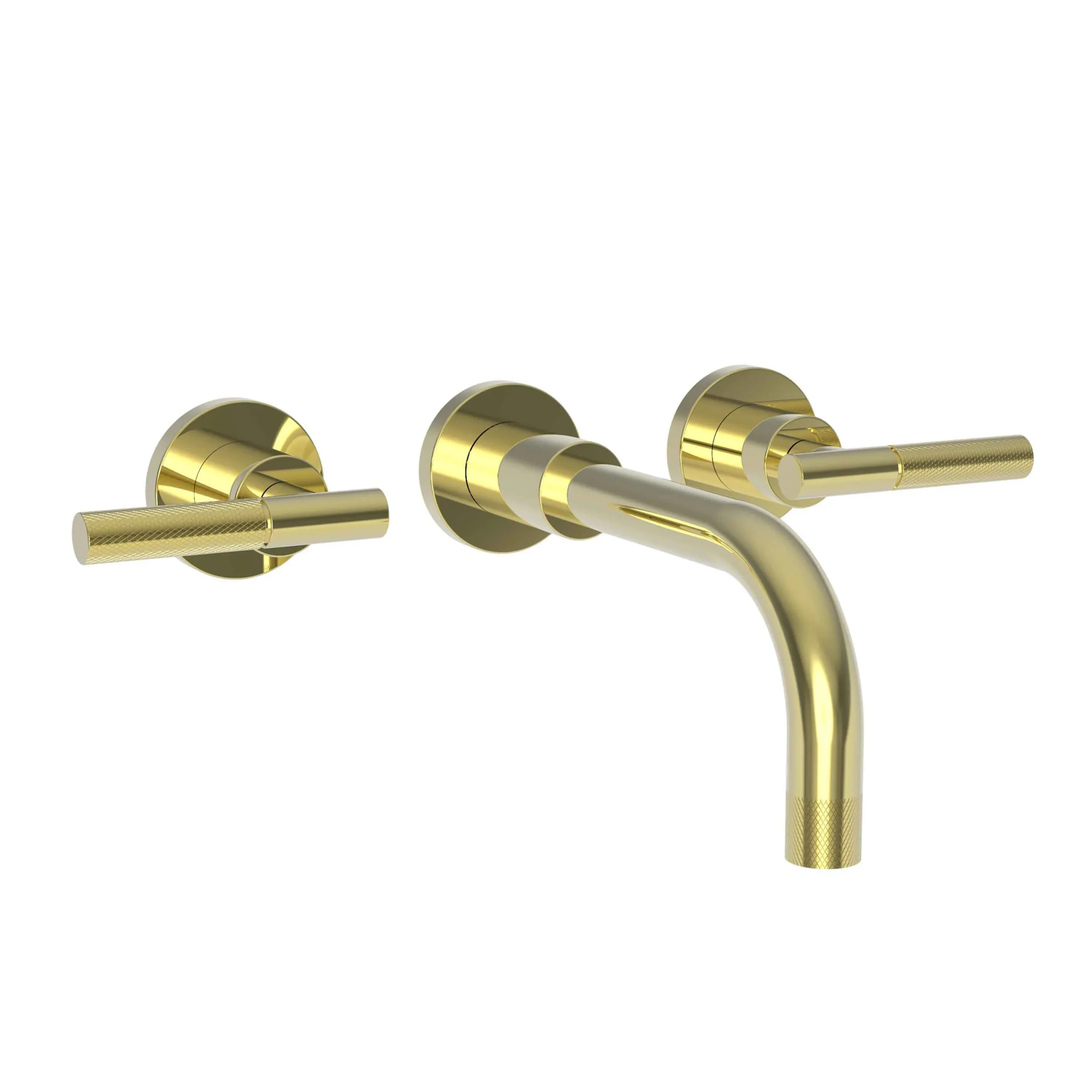 Muncy - Wall Mount Lavatory Faucet - Forever Brass - PVD - 3-3291 | Newport Brass