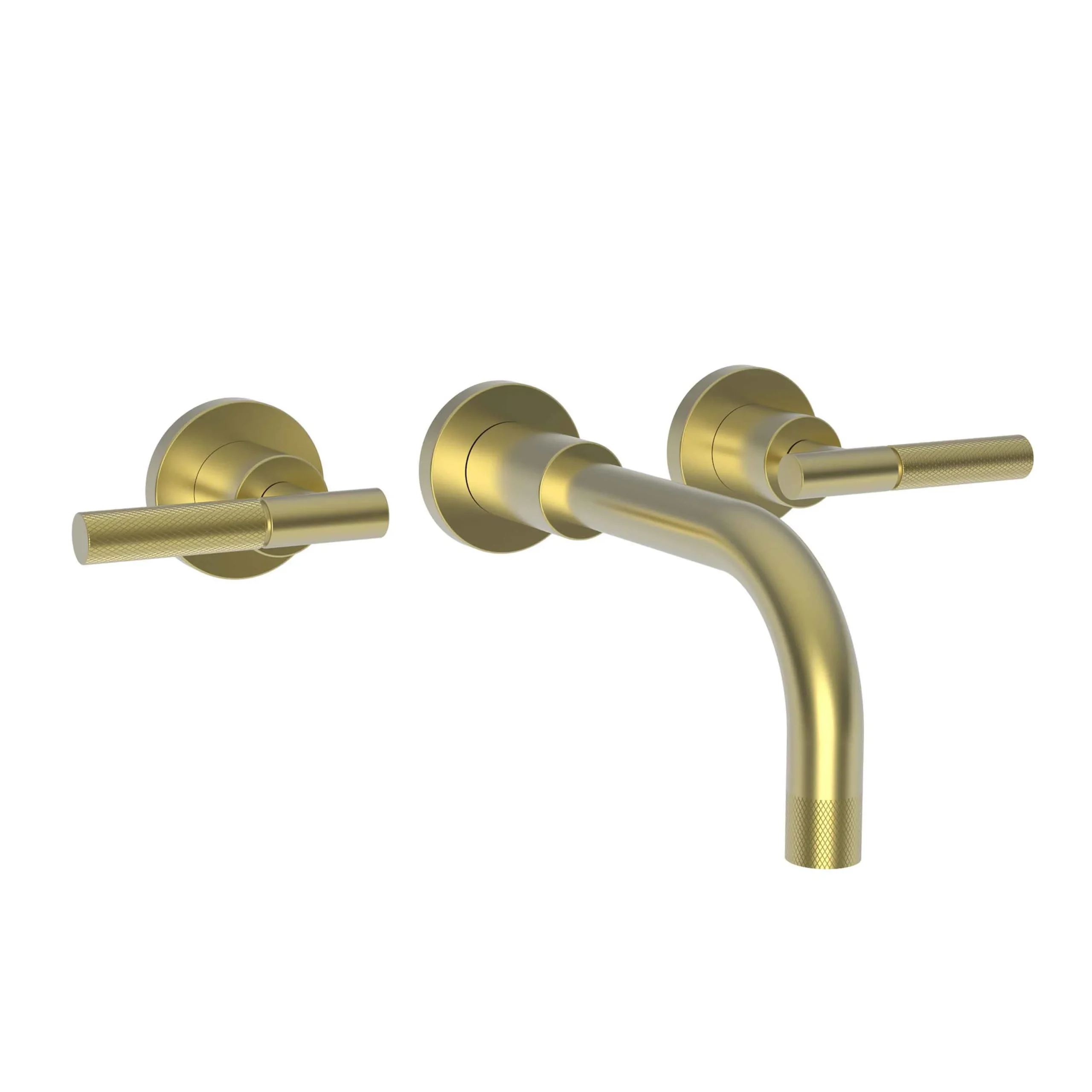 Muncy - Wall Mount Lavatory Faucet - Satin Brass - PVD - 3-3291 | Newport Brass