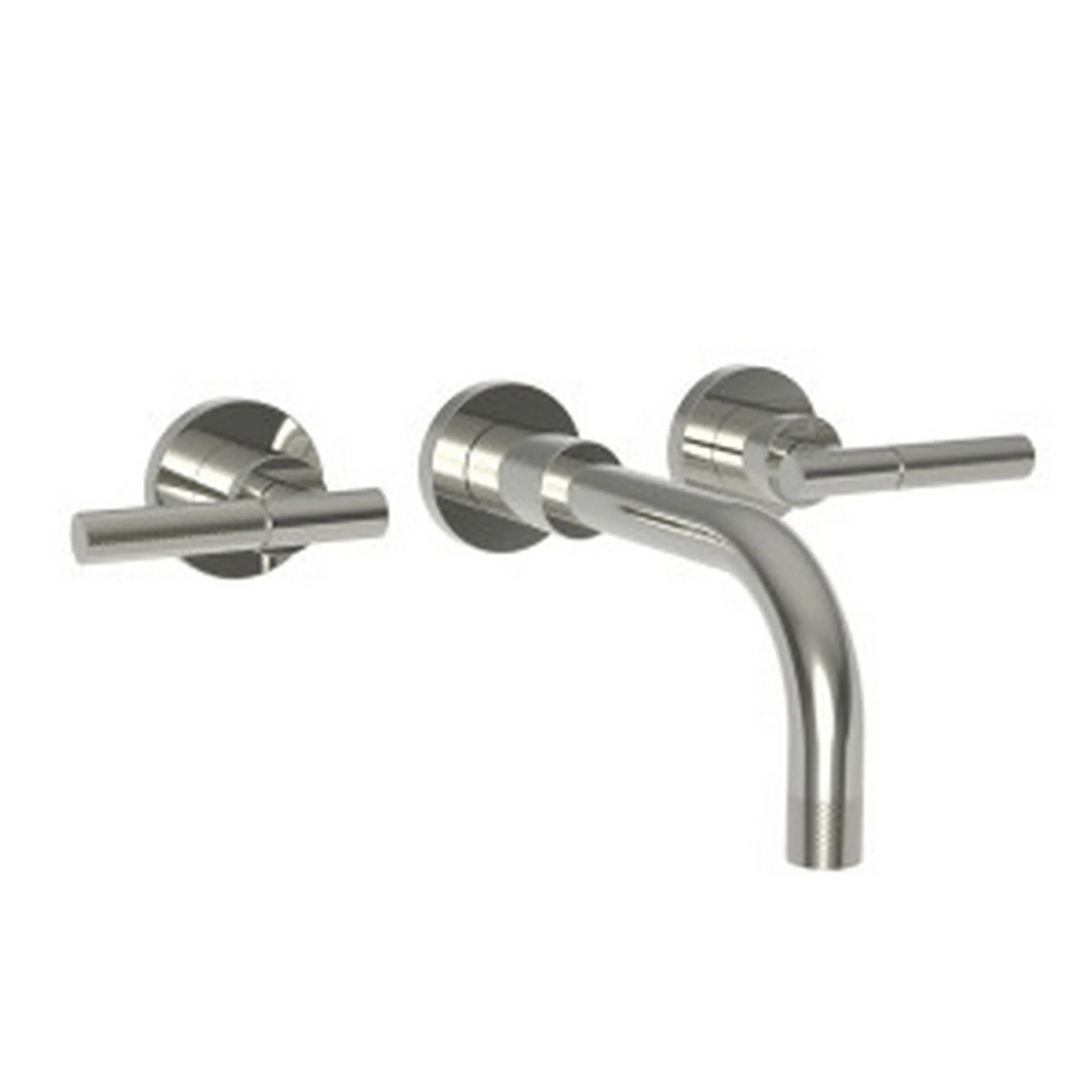 Muncy - Wall Mount Lavatory Faucet - Polished Nickel - PVD - 3-3291 | Newport Brass