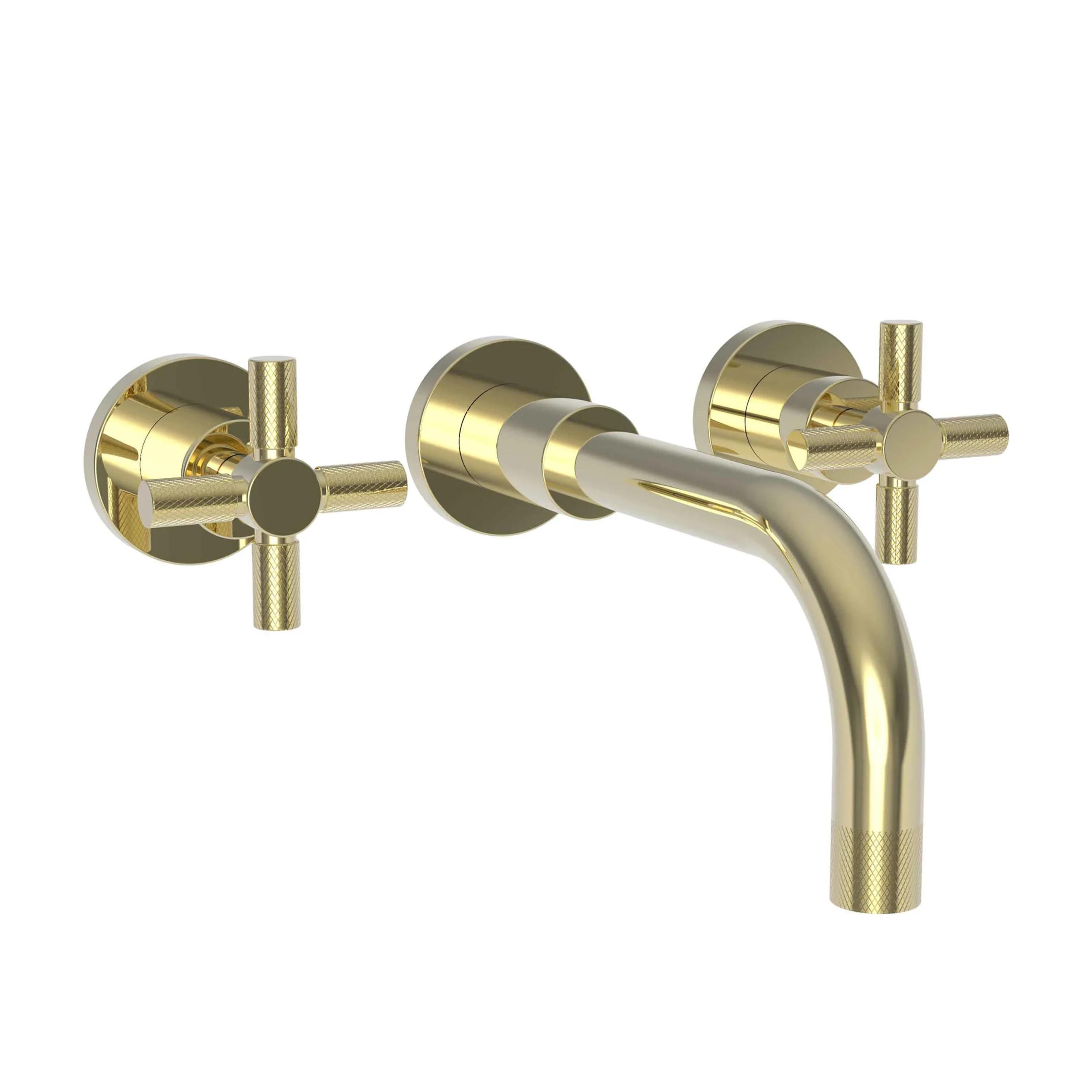 Muncy - Wall Mount Lavatory Faucet - French Gold - PVD - 3-3301 | Newport Brass