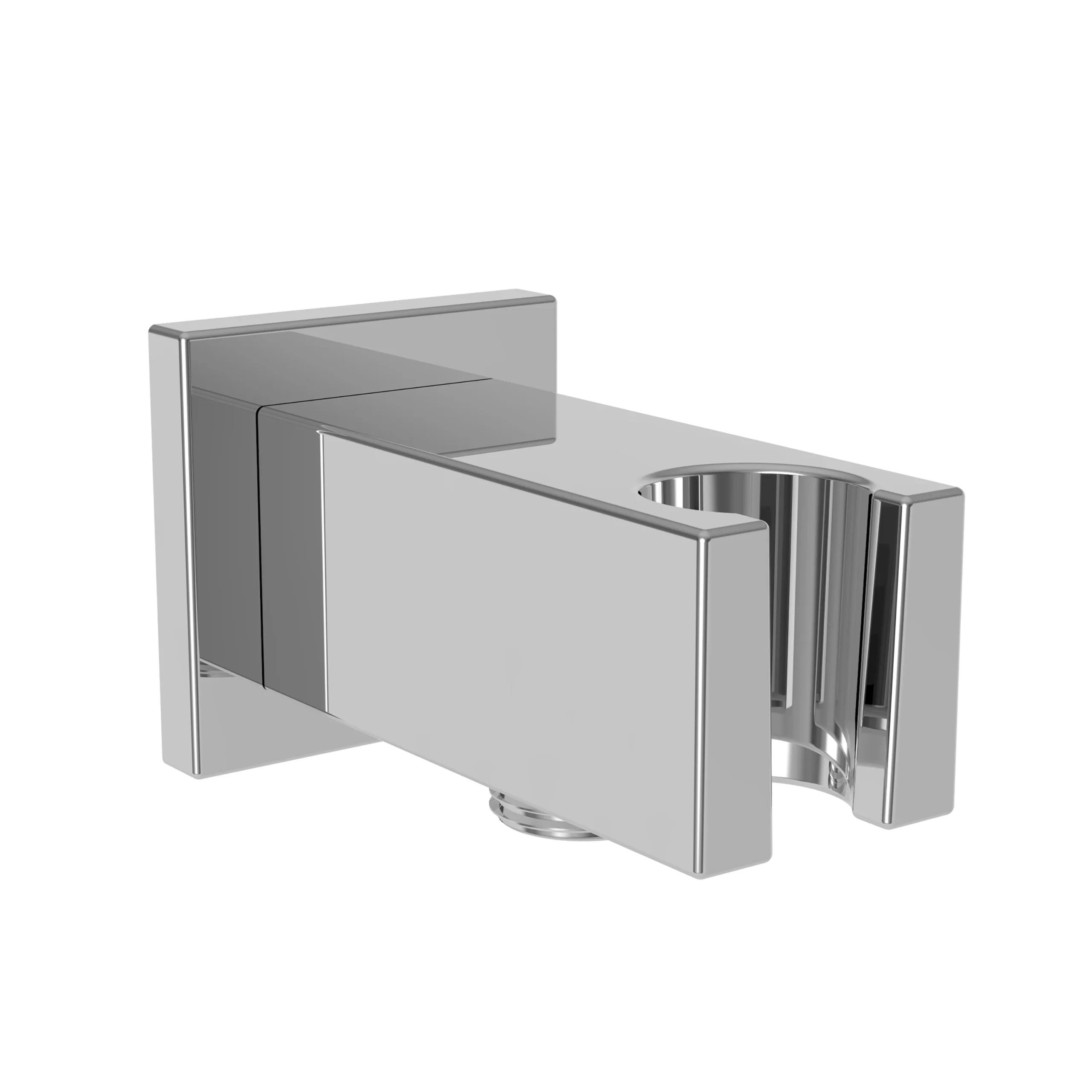 Tub & Shower - Wall Supply Elbow & Holder for Hand Shower - Polished Chrome- 3-671 | Newport Brass
