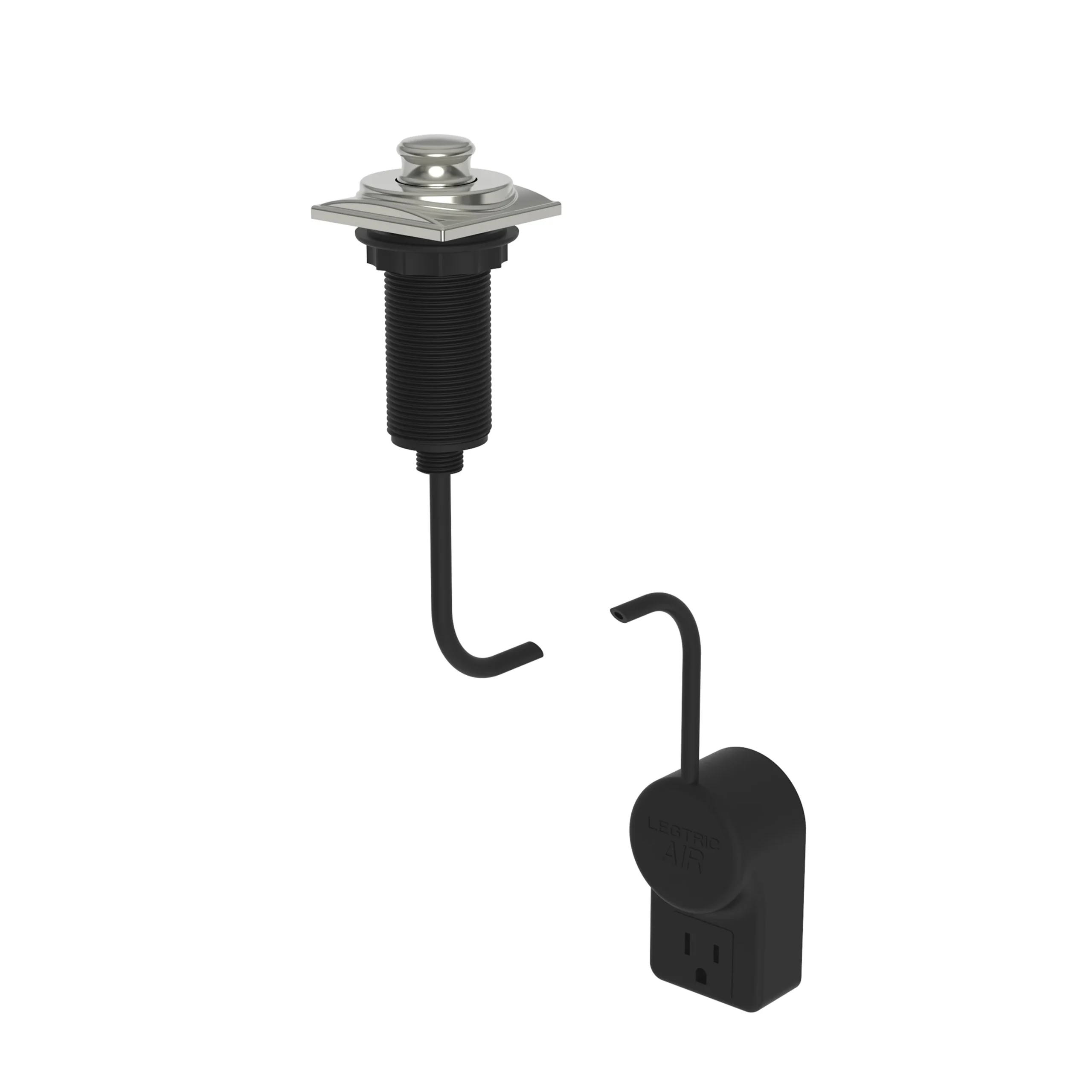 Adams - Air Activated Disposer Switch - Polished Nickel - Natural - 3170-5811 | Newport Brass