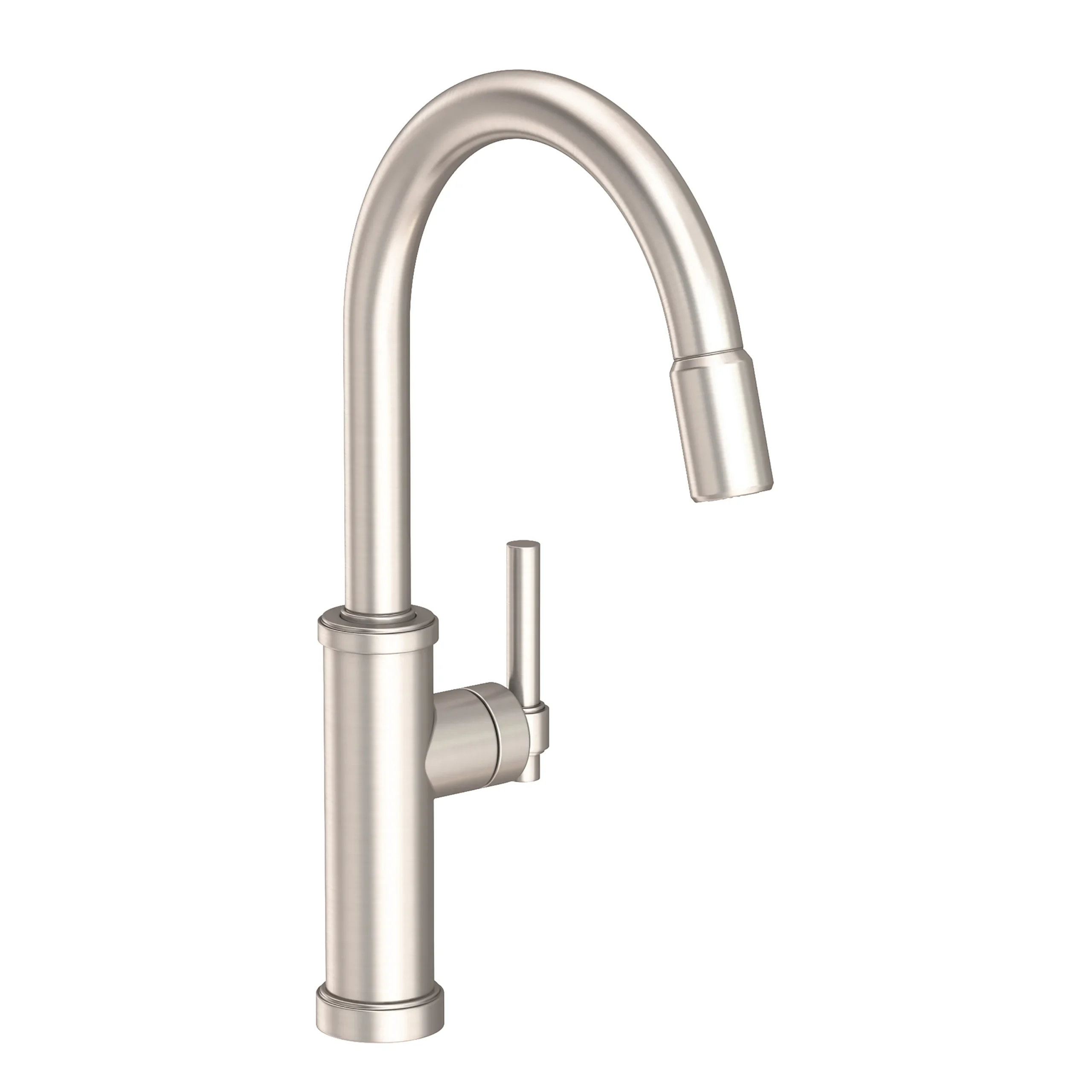 Seager - Pull-Down Kitchen Faucet - Satin Nickel - PVD - 3180-5113 | Newport Brass