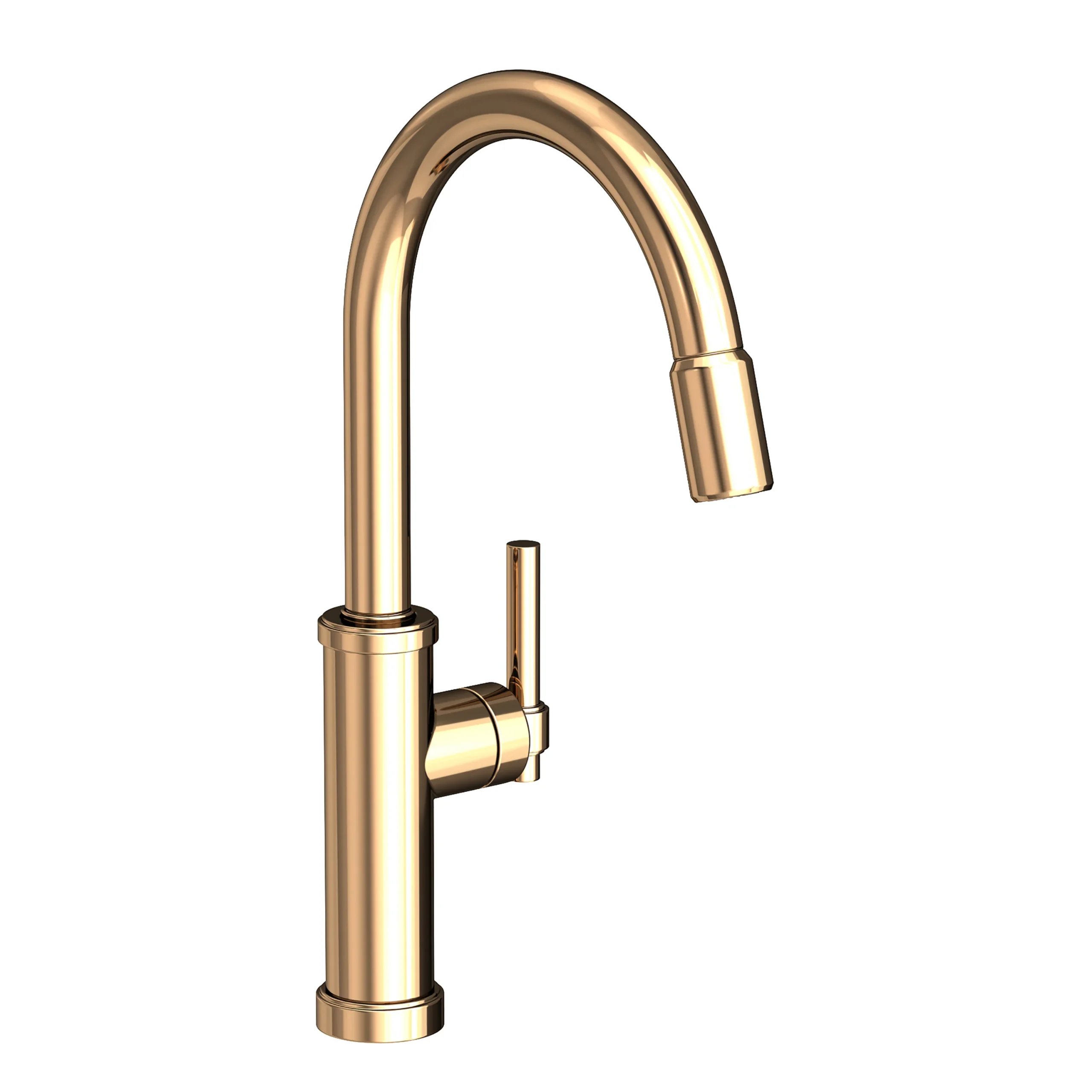 Seager - Pull-Down Kitchen Faucet - French Gold - PVD - 3180-5113 | Newport Brass