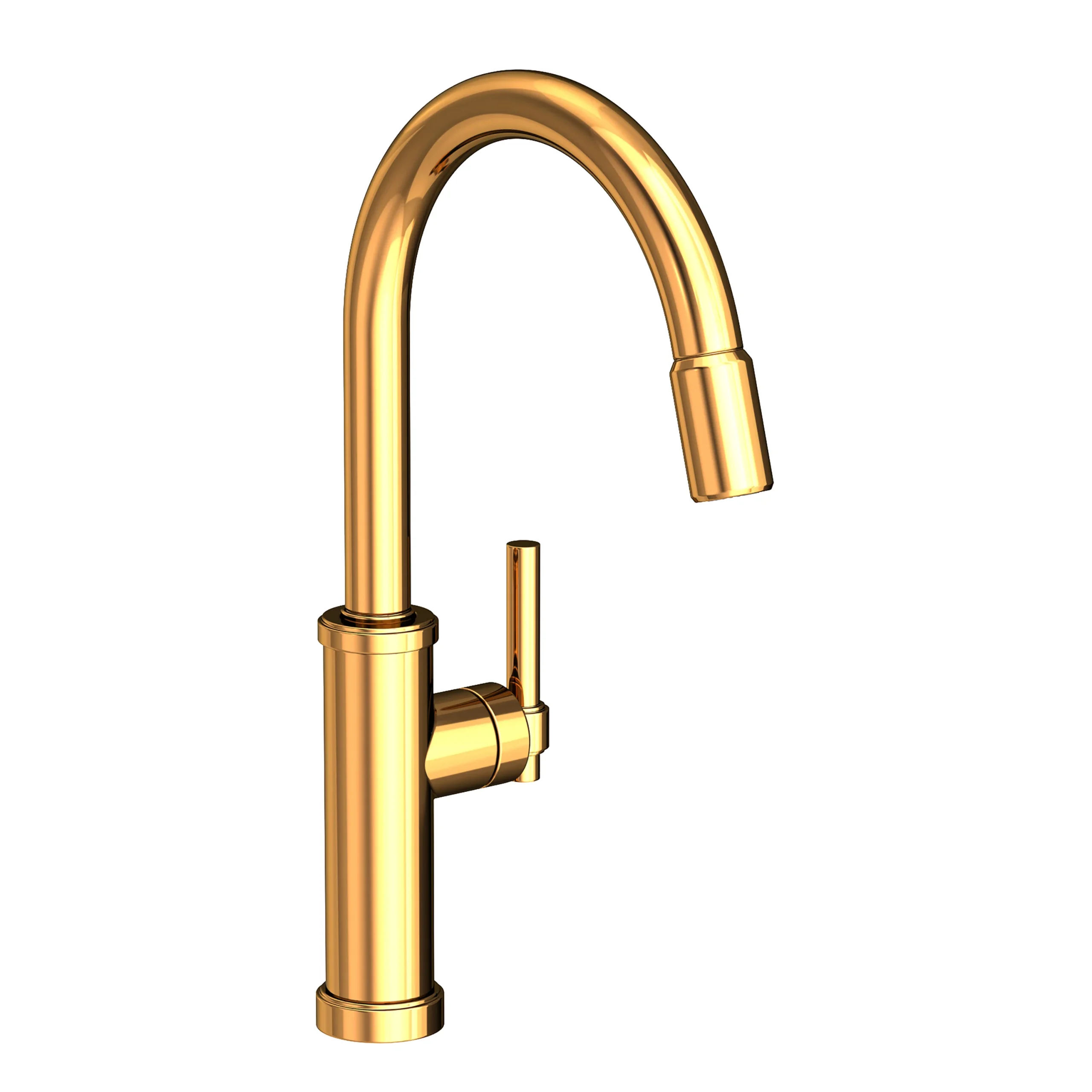 Seager - Pull-Down Kitchen Faucet - Polished Gold - PVD - 3180-5113 | Newport Brass