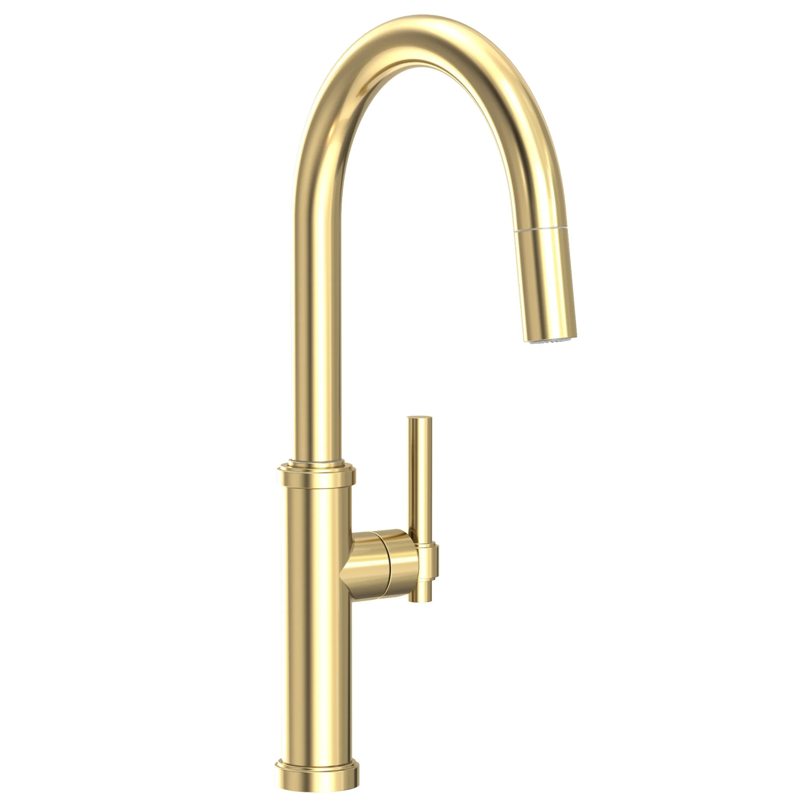 Seager - Pull-Down Kitchen Faucet - Forever Brass - PVD - 3180-5143 | Newport Brass