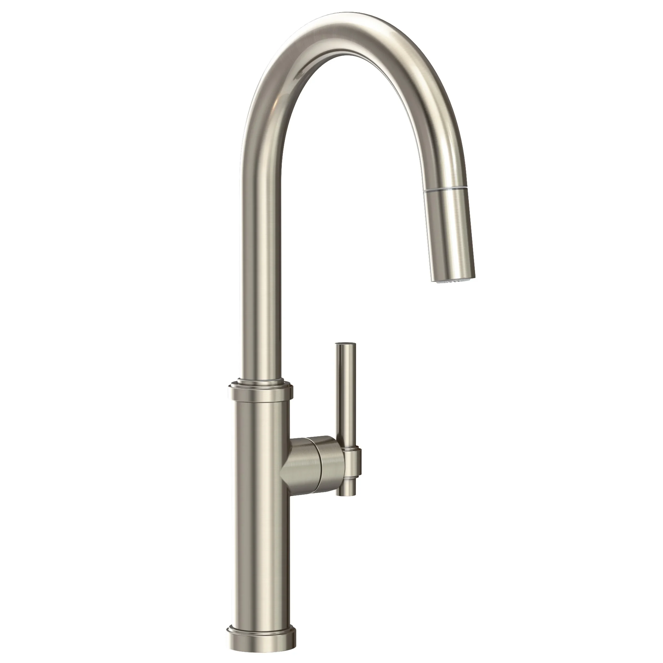 Seager - Pull-Down Kitchen Faucet - Antique Nickel - 3180-5143 | Newport Brass