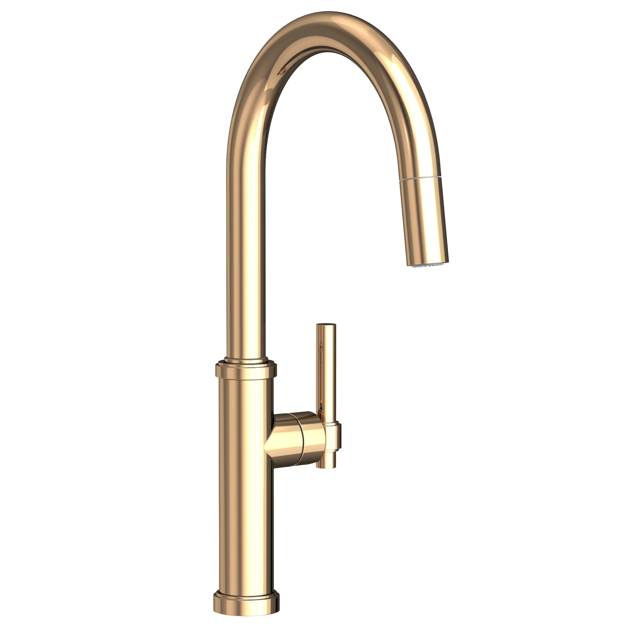 Seager - Pull-Down Kitchen Faucet - French Gold - PVD - 3180-5143 | Newport Brass