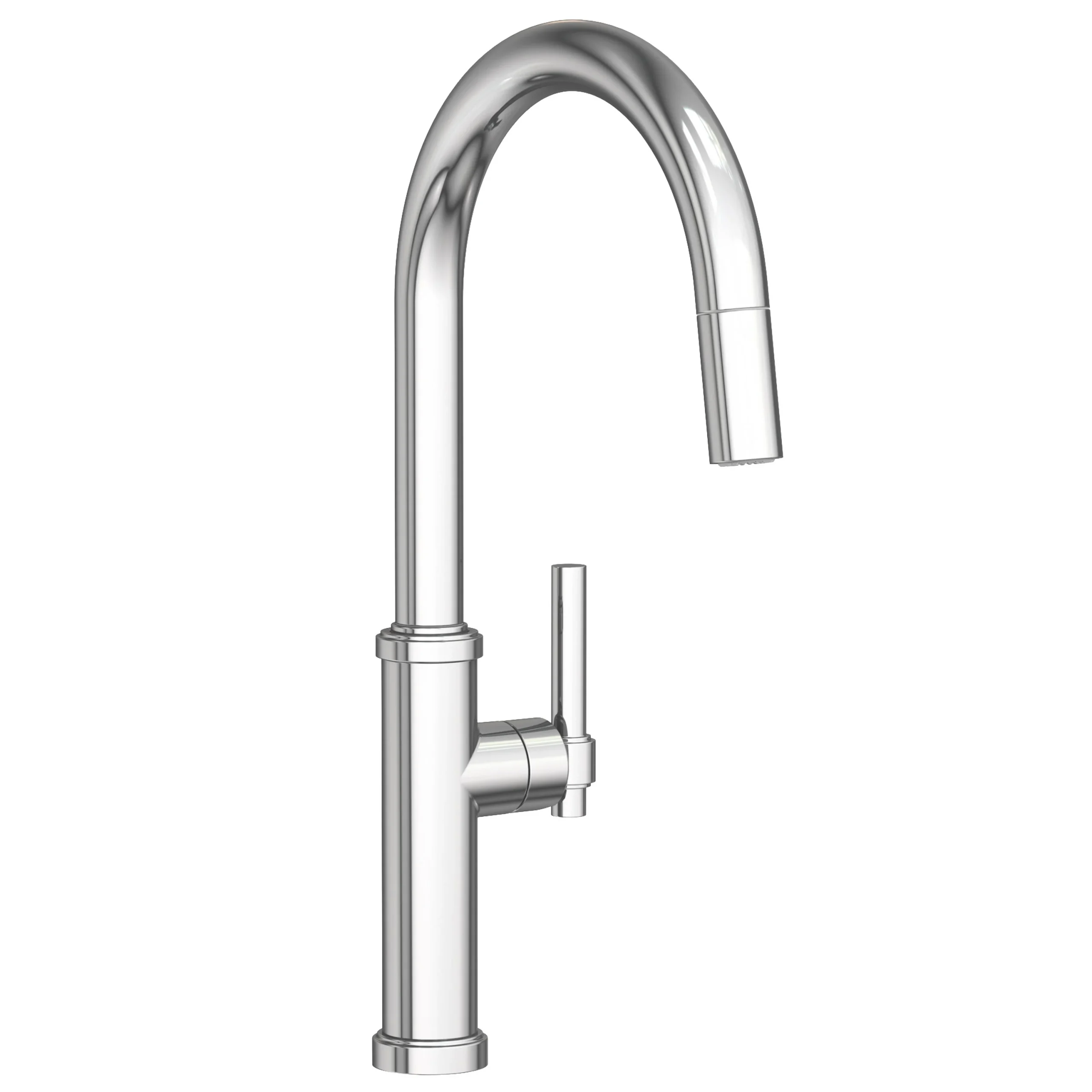 Seager - Pull-Down Kitchen Faucet - Polished Chrome- 3180-5143 | Newport Brass