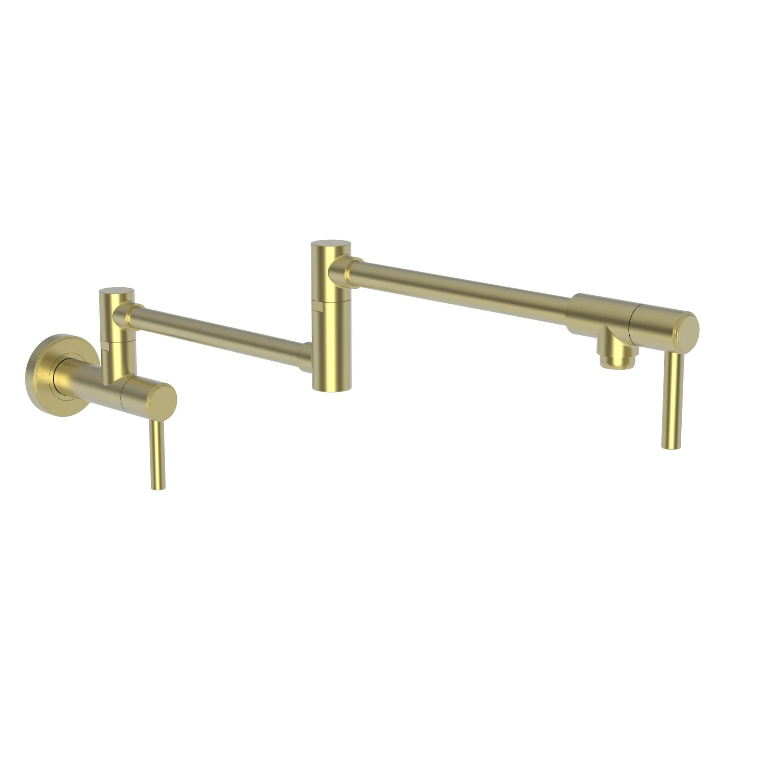 Seager - Pot Filler - Wall Mount - Satin Brass - PVD - 3180-5503 | Newport Brass