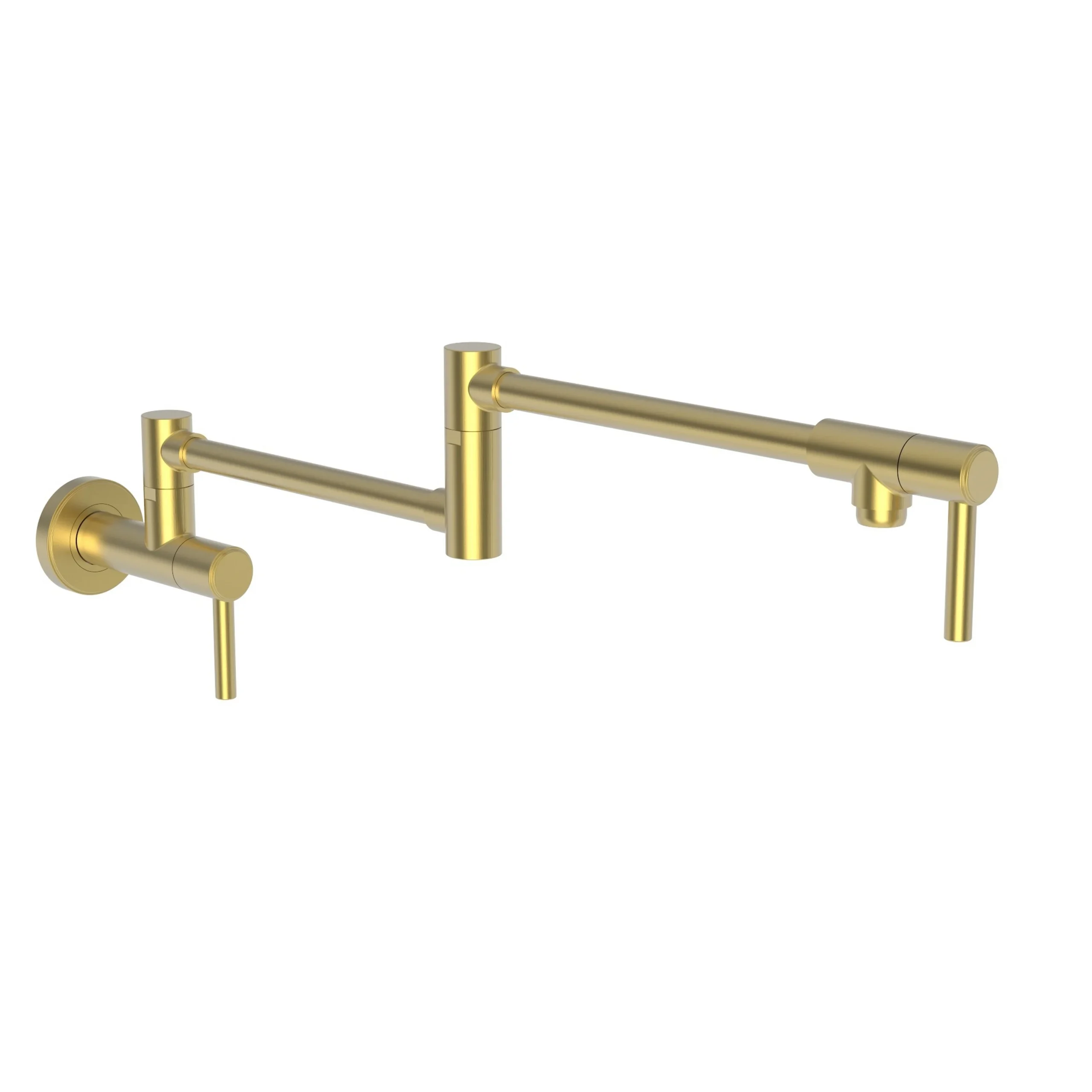 Seager - Pot Filler - Wall Mount - Satin Gold - PVD - 3180-5503 | Newport Brass