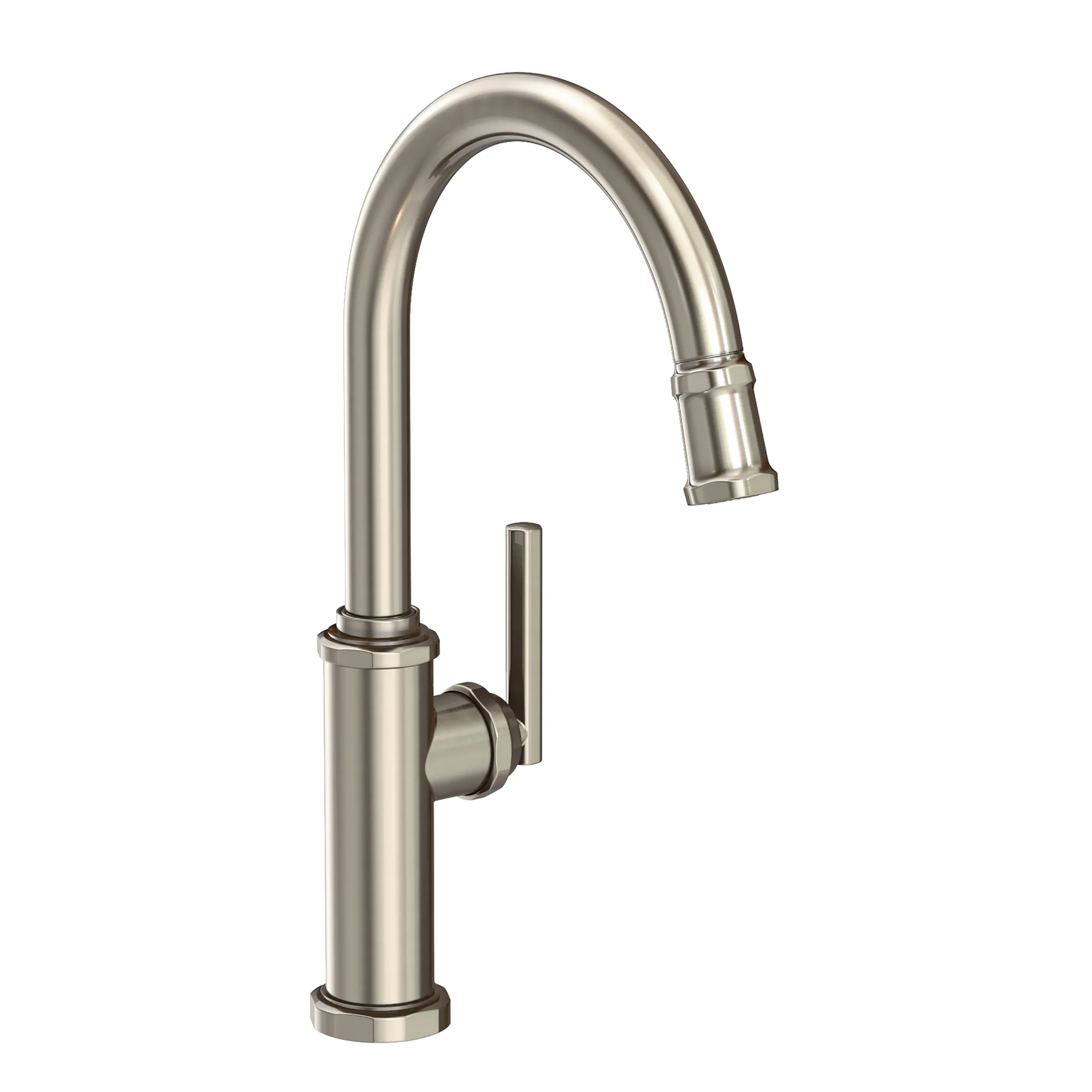 Heaney - Pull-Down Kitchen Faucet - Antique Nickel - 3190-5113 | Newport Brass