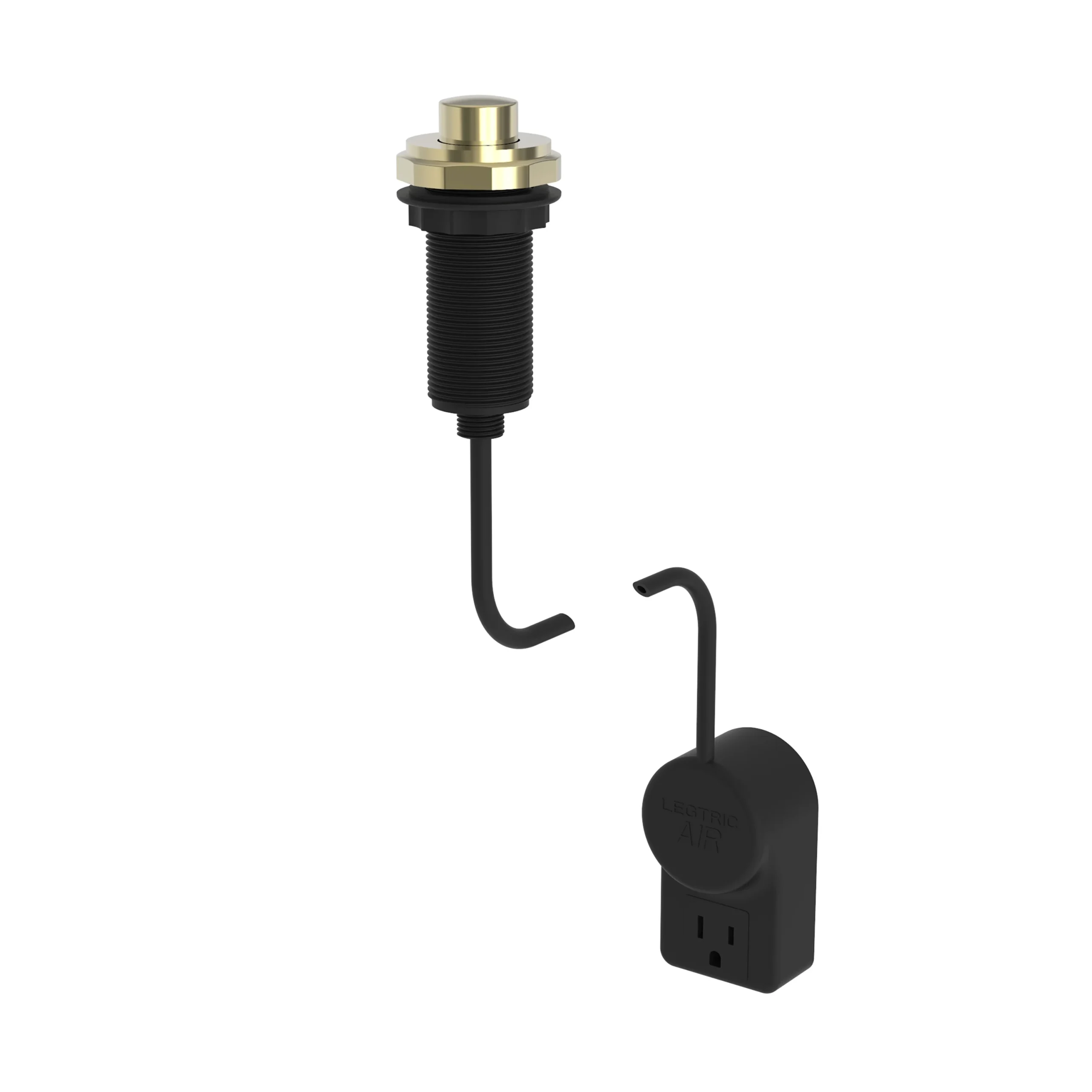 Heaney - Air Activated Disposer Switch - French Gold - PVD - 3190-5811 | Newport Brass