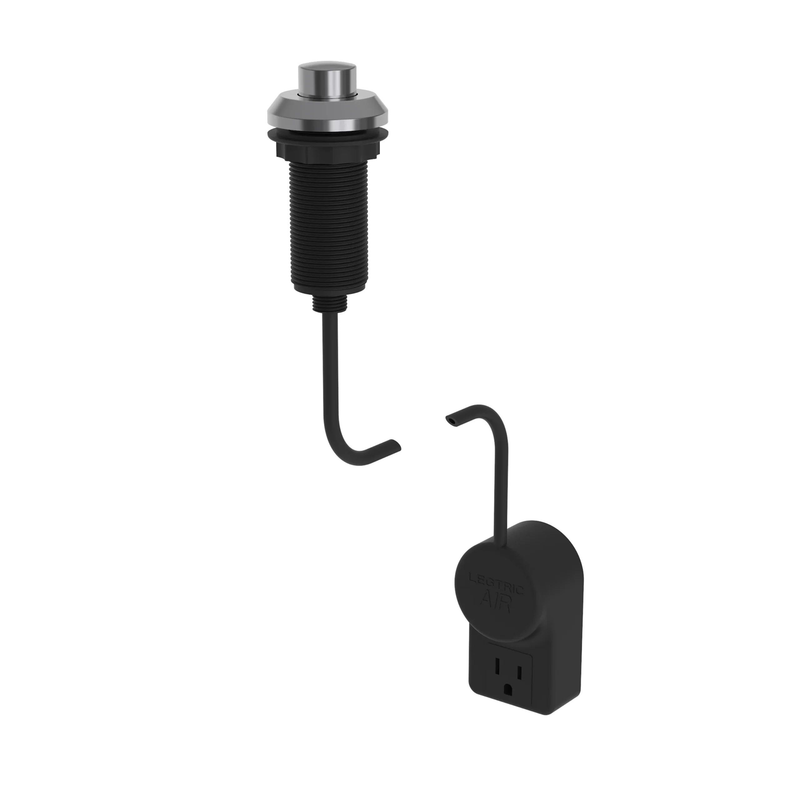 Jeter - Air Activated Disposer Switch - Midnight Chrome - 3200-5811 | Newport Brass