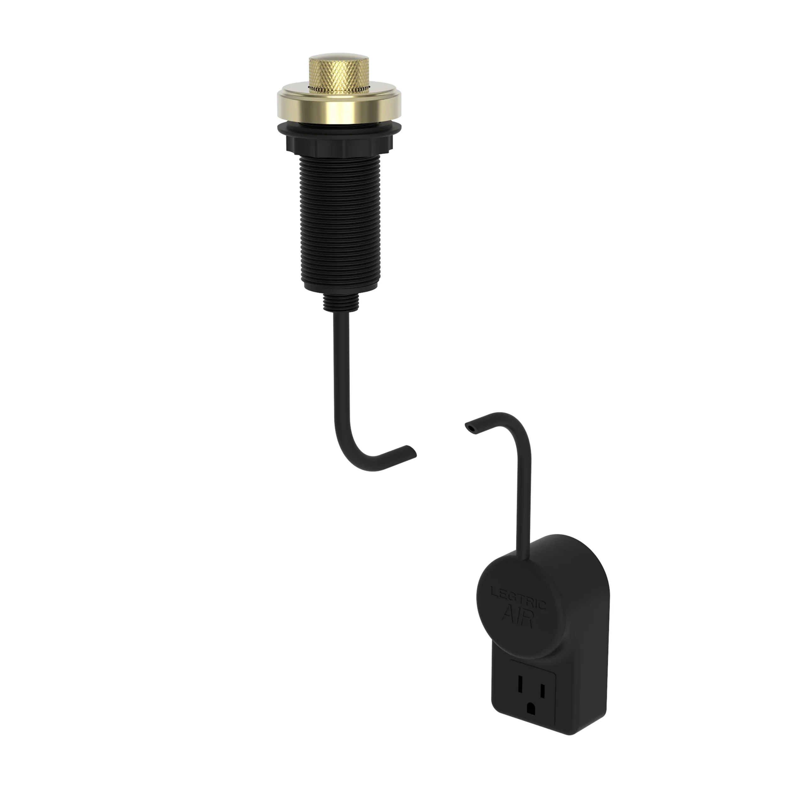 Muncy - Air Activated Disposer Switch - French Gold - PVD - 3290-5811 | Newport Brass