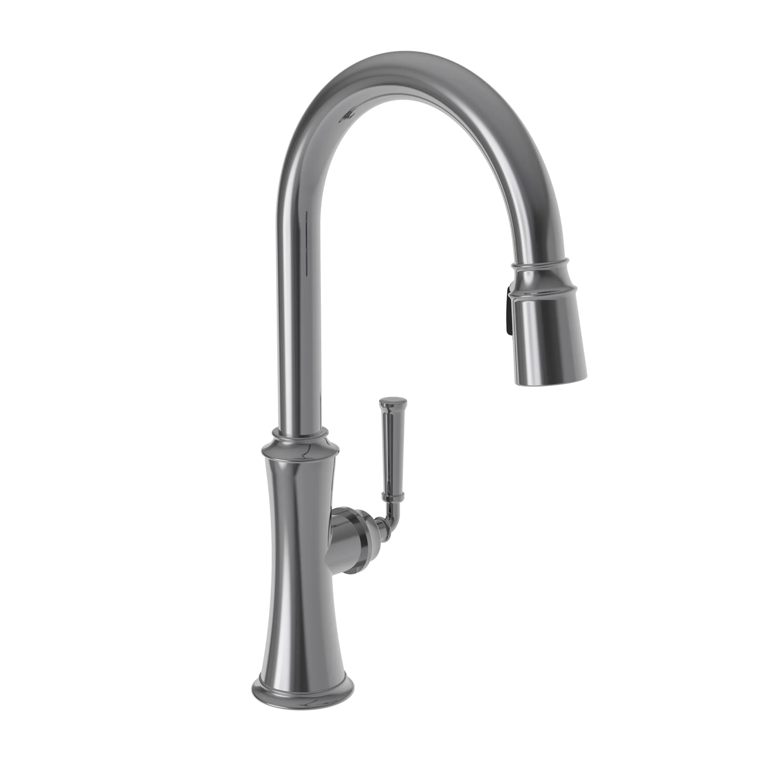 Stripling - Pull-Down Kitchen Faucet - Midnight Chrome - 3310-5103 | Newport Brass
