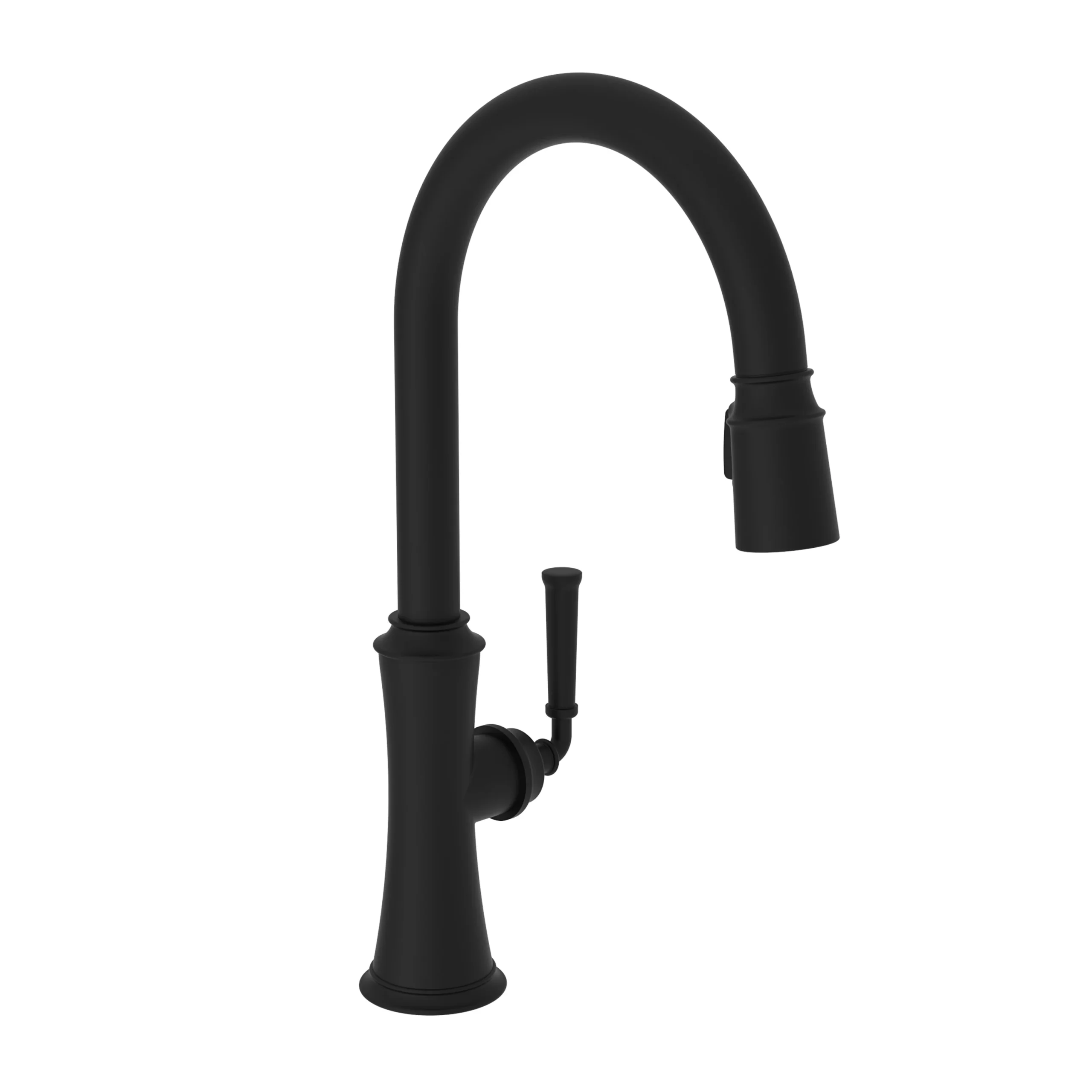 Stripling - Pull-Down Kitchen Faucet - Flat Black - 3310-5103 | Newport Brass