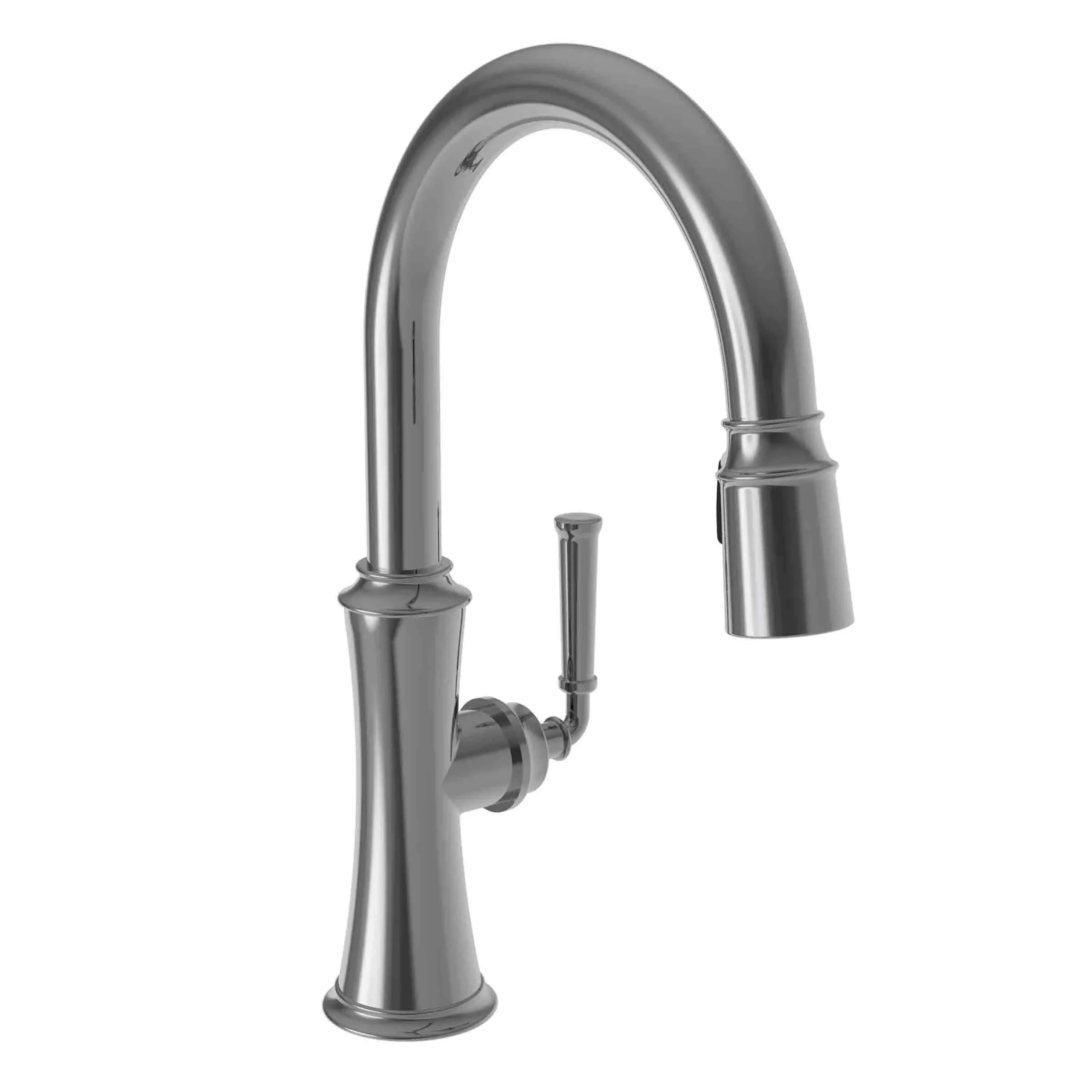 Stripling - Prep/Bar Pull Down Faucet - Midnight Chrome - 3310-5203 | Newport Brass