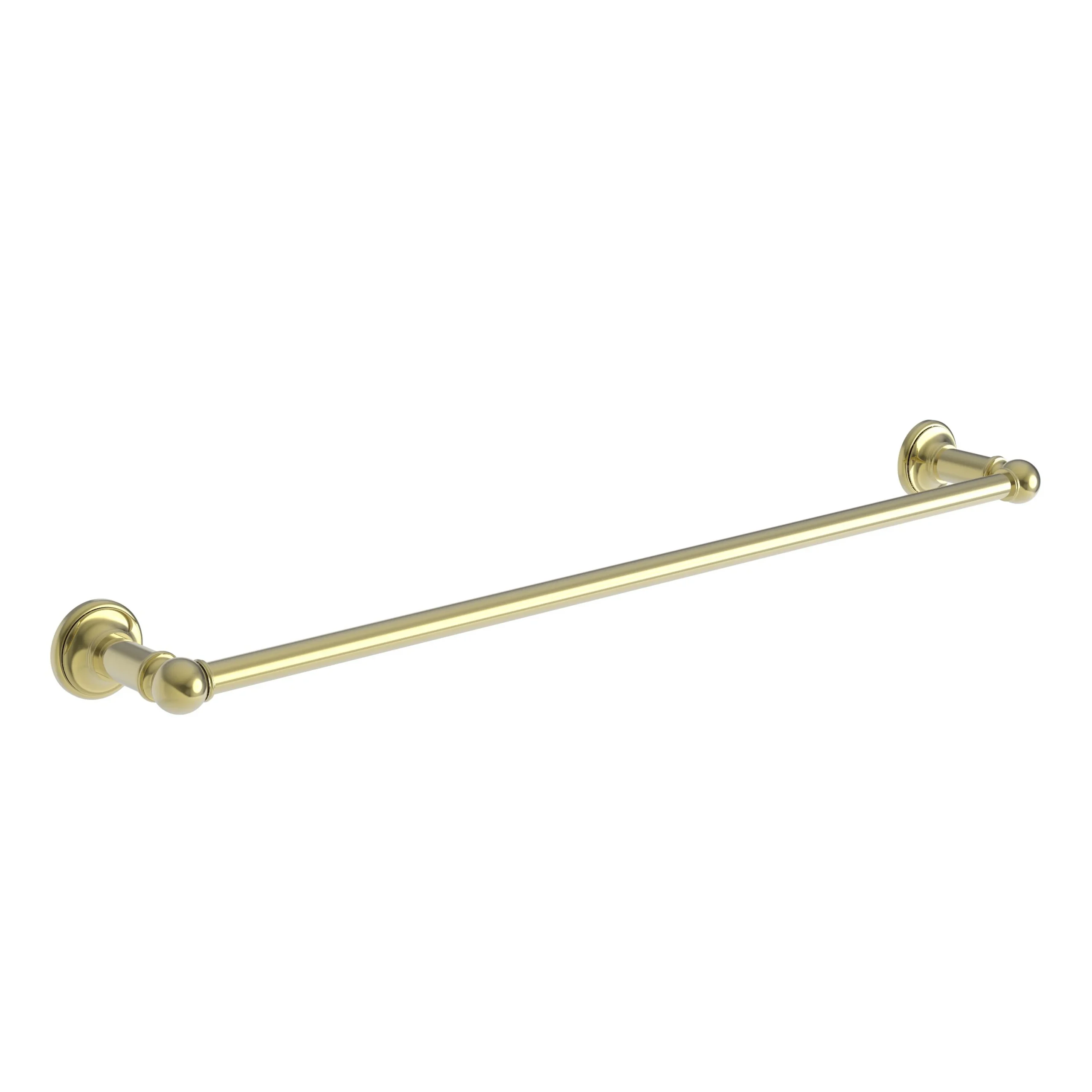 Ithaca - 24" Towel Bar - Uncoated Polished Brass - Living - 38-02 | Newport Brass