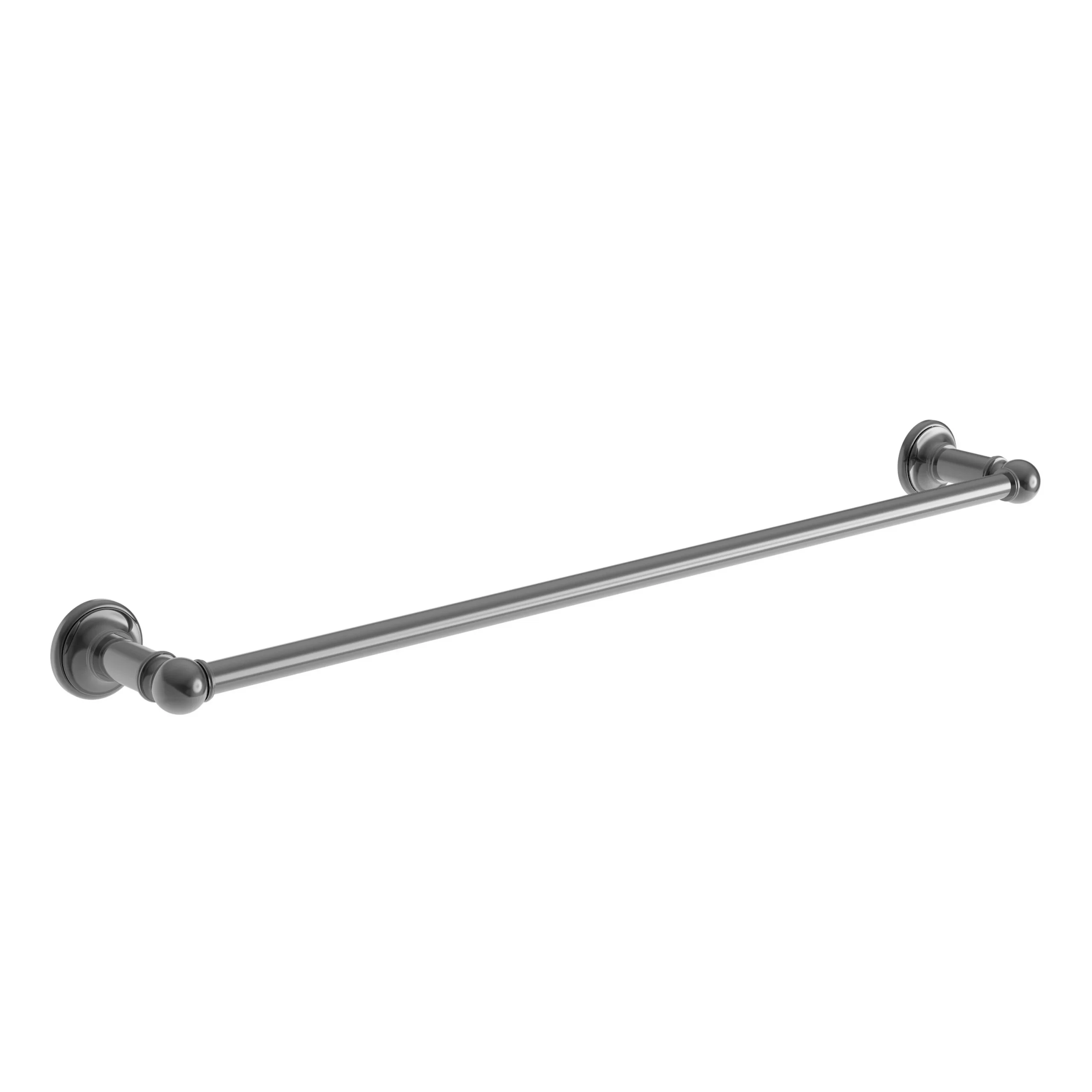 Ithaca - 24" Towel Bar - Midnight Chrome - 38-02 | Newport Brass