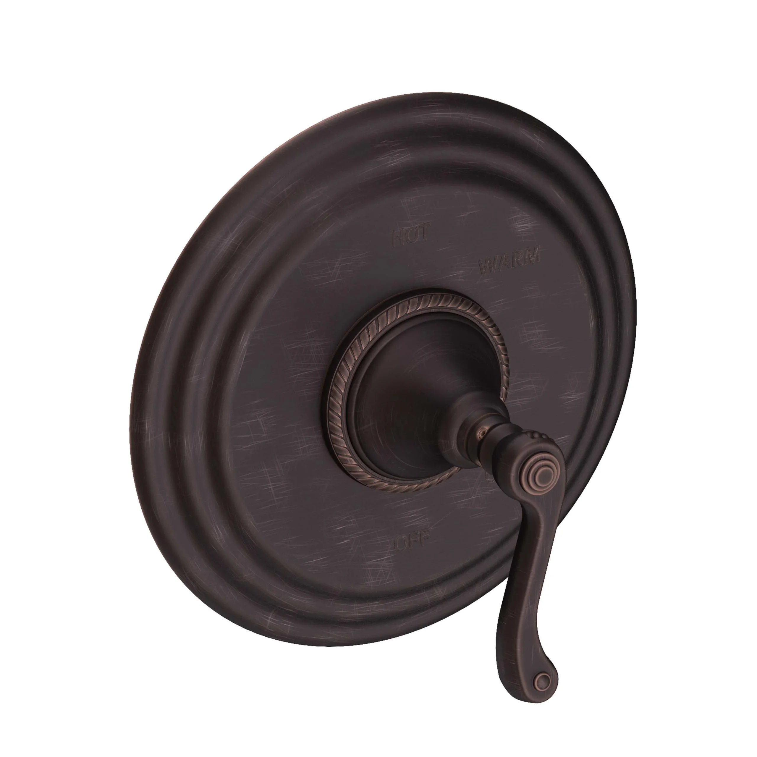 Amisa - Balanced Pressure Shower Trim Plate with Handle. Less showerhead, arm and flange. - Venetian Bronze - 4-984BP | Newport Brass