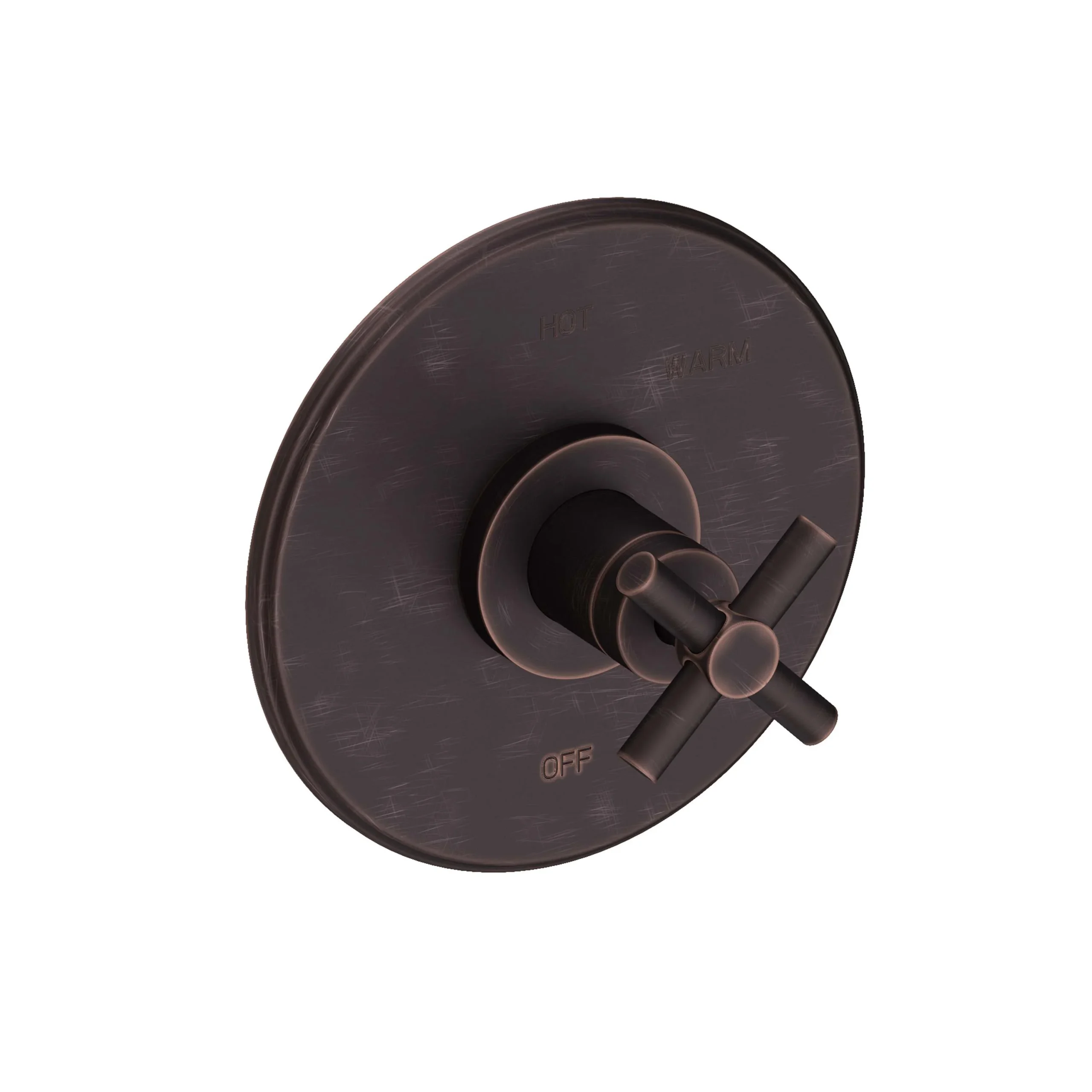 East Square - Balanced Pressure Shower Trim Plate with Handle. Less showerhead, arm and flange. - Venetian Bronze - 4-994BP | Newport Brass
